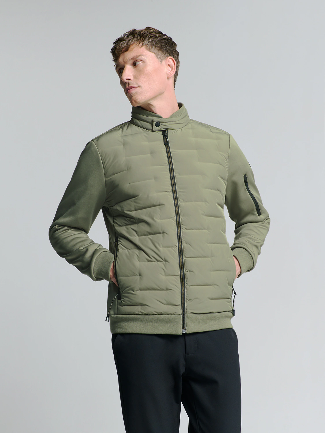 NO EXCESS Leichtdaunenjacke "No Excess Kurz geschnittene jacke" günstig online kaufen