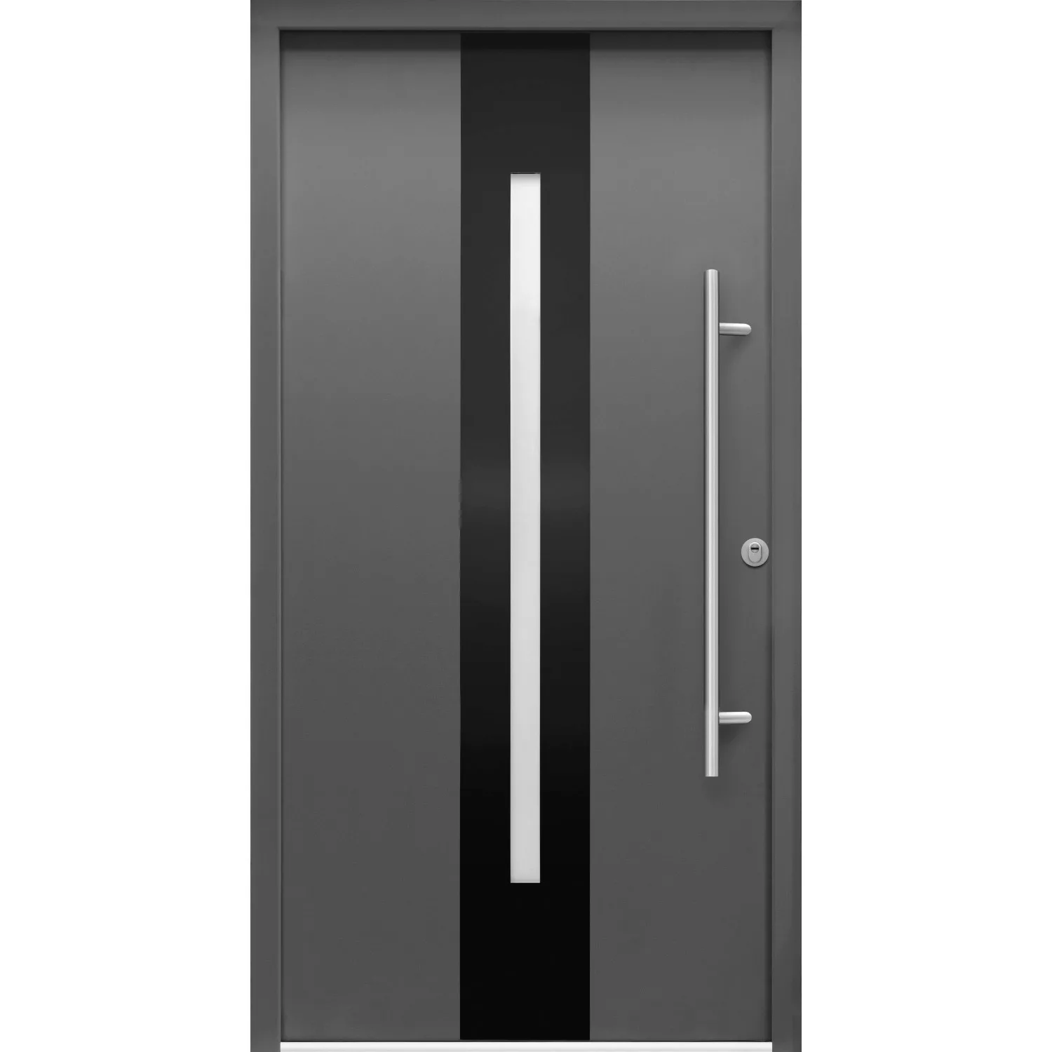 Sicherheits-Haustür ThermoSpace Prime Dublin RC2 Komfort Anthr. 110x210 cm günstig online kaufen