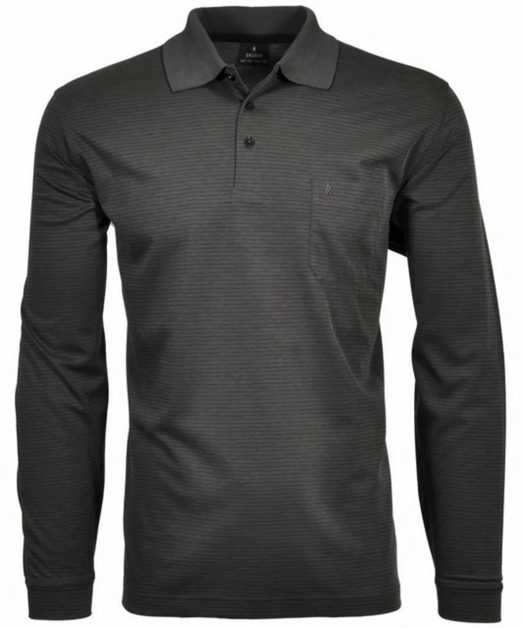 RAGMAN Langarm-Poloshirt günstig online kaufen