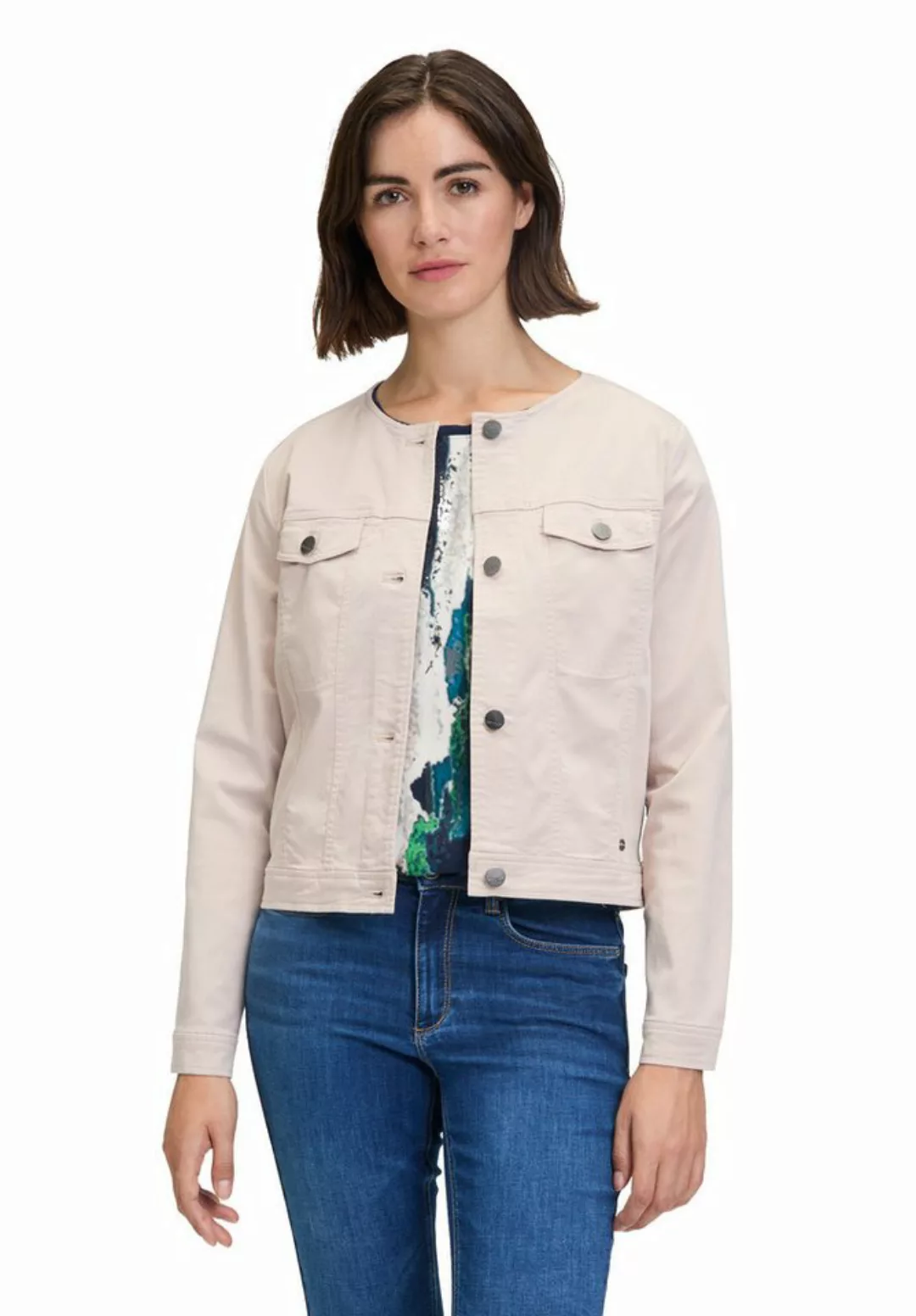 Betty&Co Jackenblazer "Betty & Co Jeansjacke langarm", Form günstig online kaufen