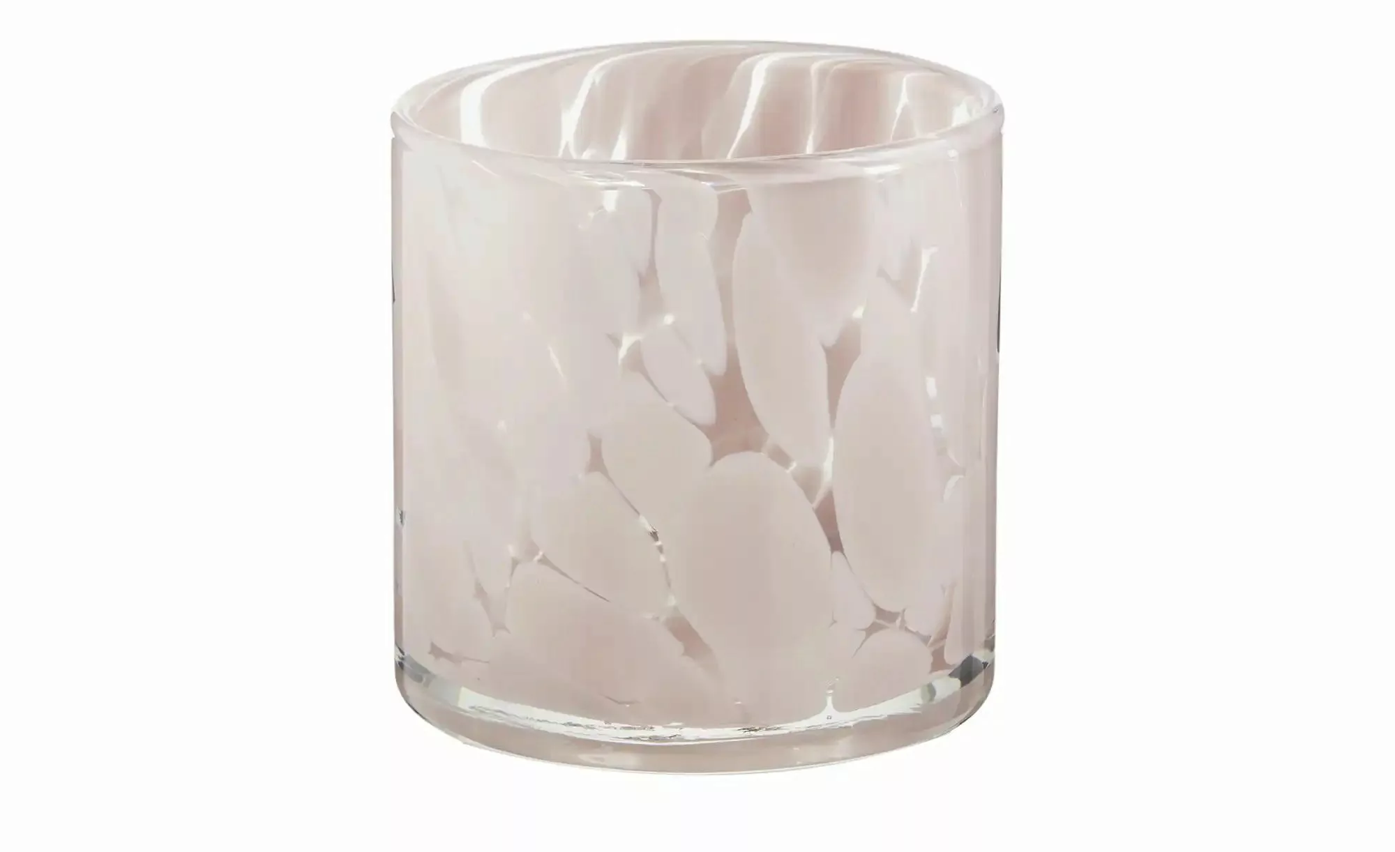 Teelichtglas ¦ rosa/pink ¦ Glas ¦ Maße (cm): H: 10  Ø: 10 Accessoires > Ker günstig online kaufen