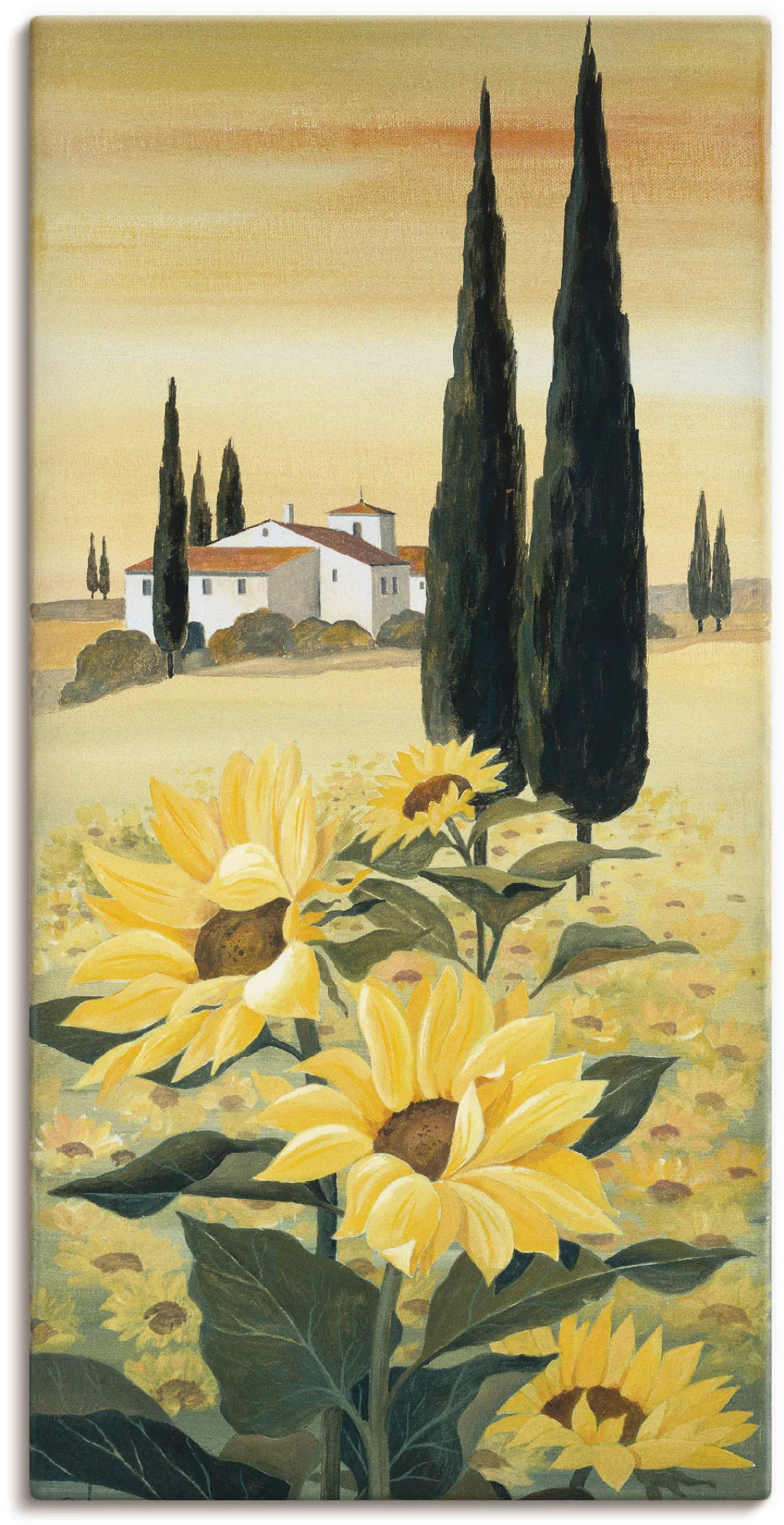 Artland Wandbild »Südliche Weite«, Blumen, (1 St.), als Leinwandbild, Poste günstig online kaufen