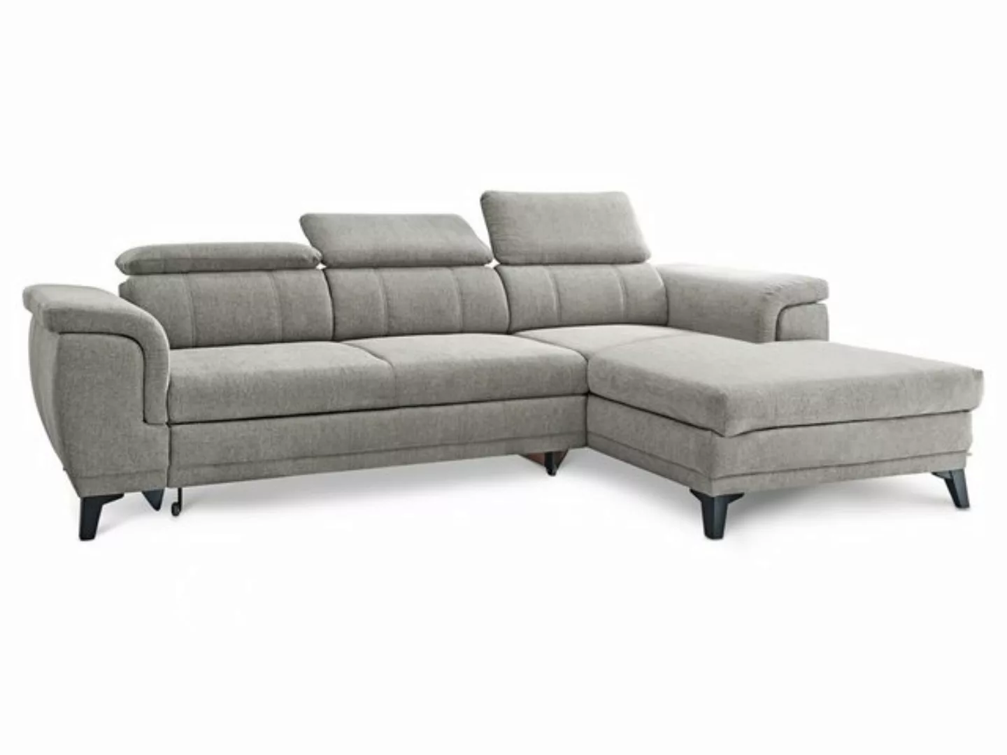 HARPER Polsterecke Polsterecke HARPER BELFAST BB 277x175 cm silber Ecksofa günstig online kaufen