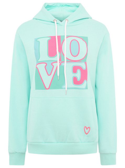 Zwillingsherz Hoodie "Love Yourself" Details: Fronttaschen, innen mit Fleec günstig online kaufen