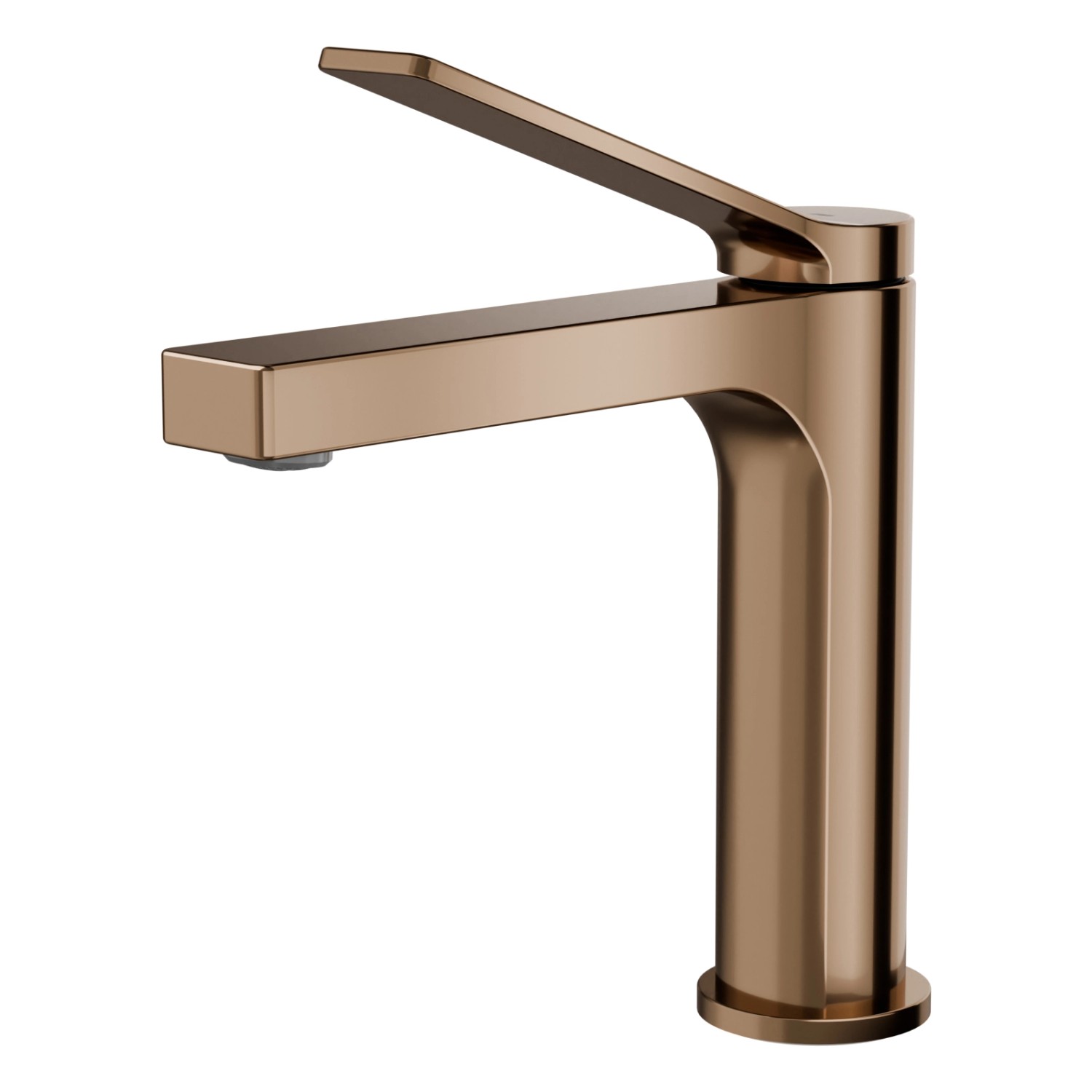 Emke Wasserhahn Waschbeckenarmaturen 195 x 173 x 46 mm Rosengold Mischbatte günstig online kaufen