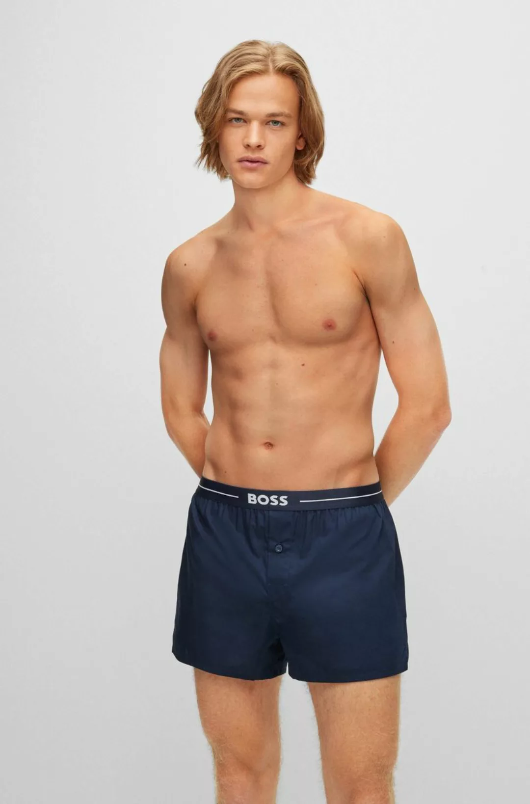 BOSS Shorts 2-Pack Navy - Größe L günstig online kaufen