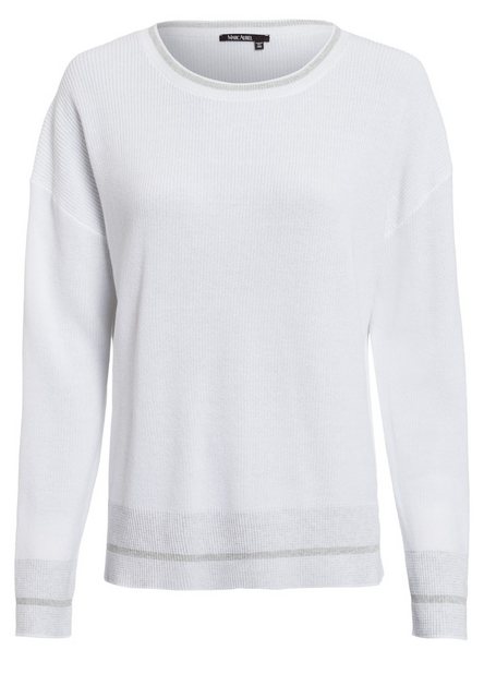 MARC AUREL Strickpullover Strick white varied günstig online kaufen