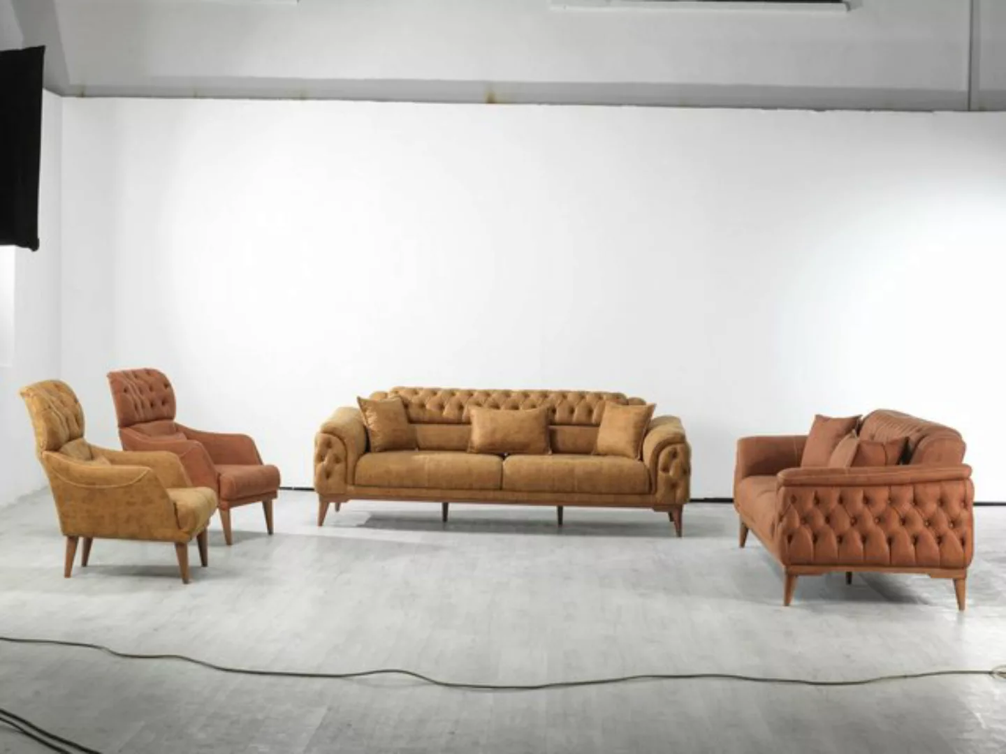 BENEDO MÖBEL Polstergarnitur Venedig Sofa Set günstig online kaufen