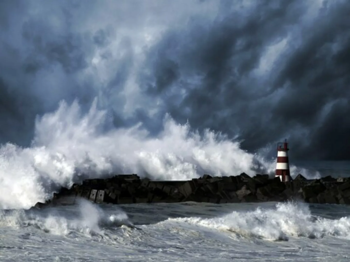 Papermoon Fototapete »Stürmische Wellen« günstig online kaufen