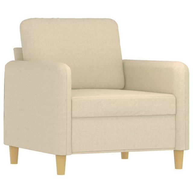 vidaXL Sofa Sessel Creme 60 cm Stoff günstig online kaufen