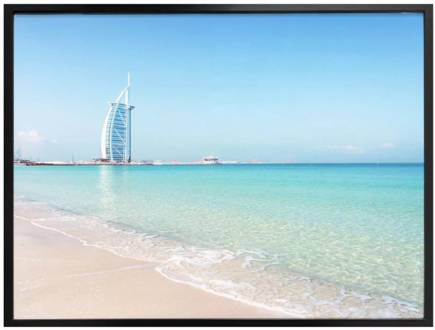 Wall-Art Poster »Poster Colombo Strand Dubai«, Strand, (1 St.), Poster ohne günstig online kaufen