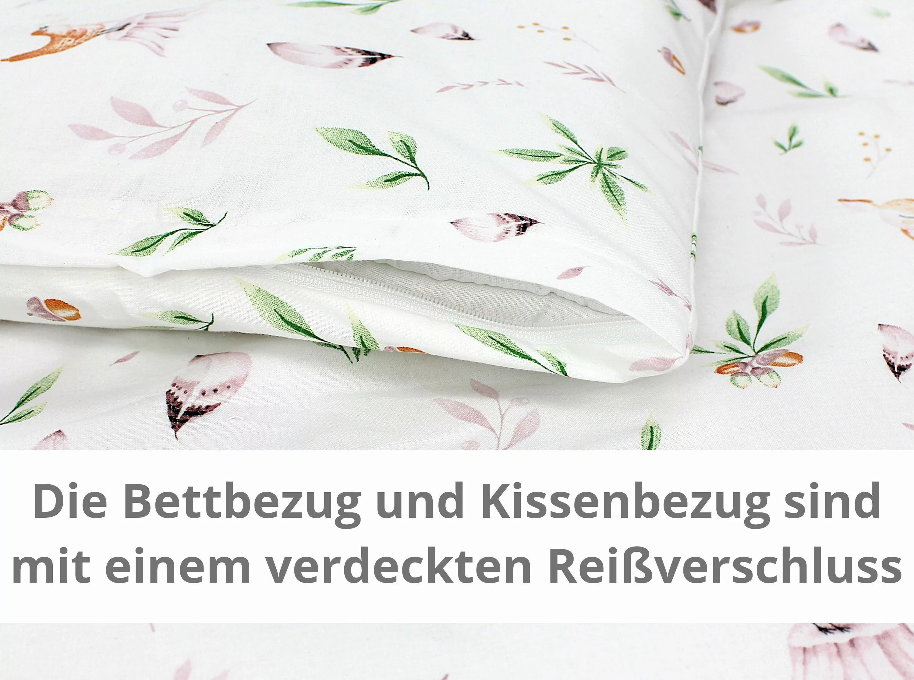 TupTam Babybettwäsche Baby Wiegenset 4-teilig Bettwäsche-Set: günstig online kaufen