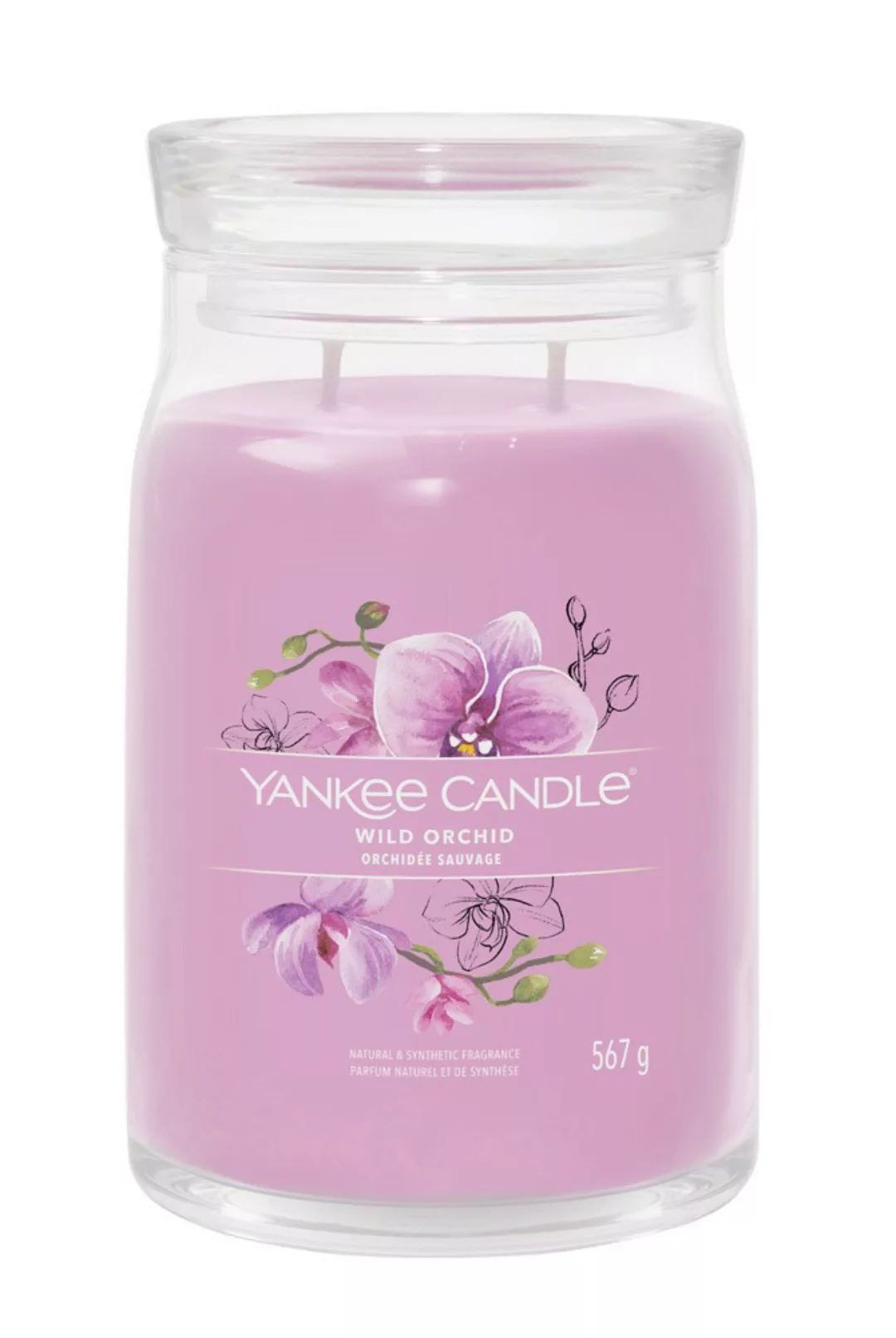 Yankee Candle Duftkerze Signature Wild Orchid 567 g günstig online kaufen