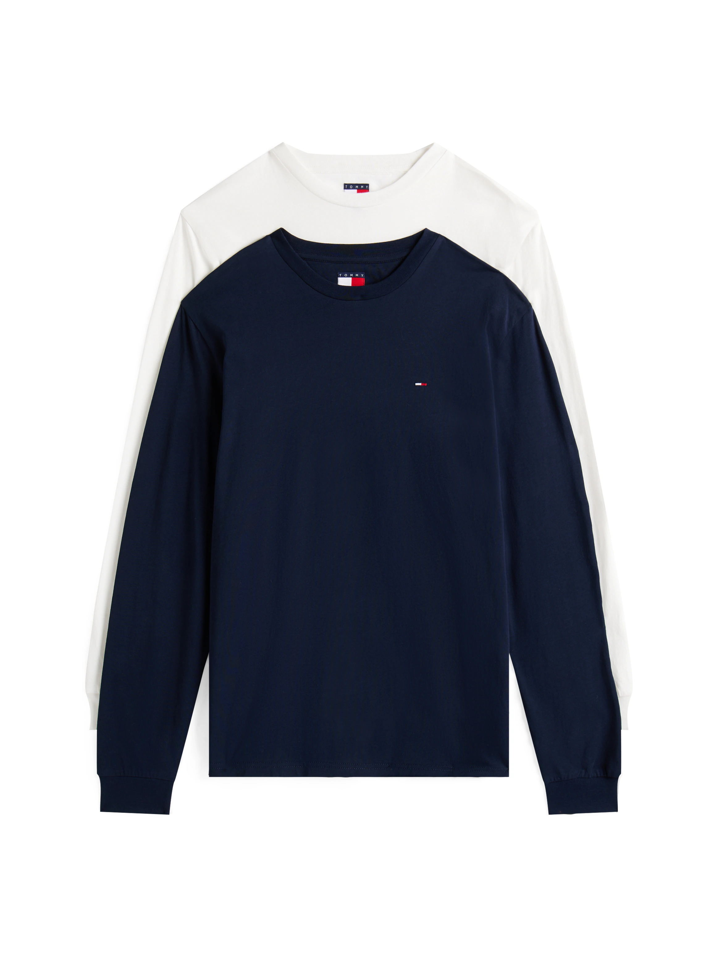 Tommy Jeans Longsleeve "TJM SLIM 2PACK L/S EXT", (2 tlg.) günstig online kaufen