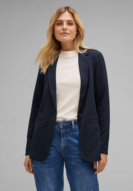 STREET ONE Longblazer, in Unifarbe günstig online kaufen