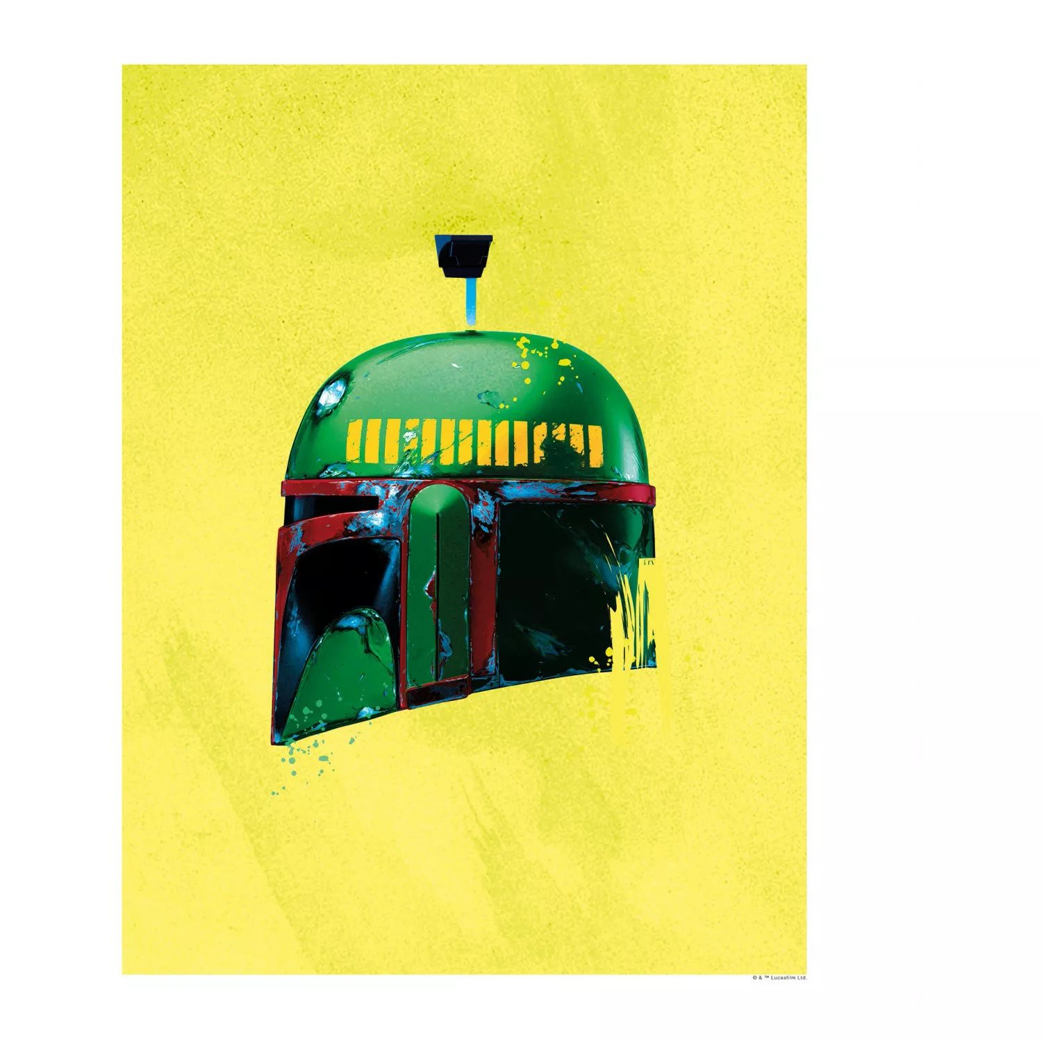 Komar Wandbild Star Wars Boba Fett 40 x 50 cm günstig online kaufen