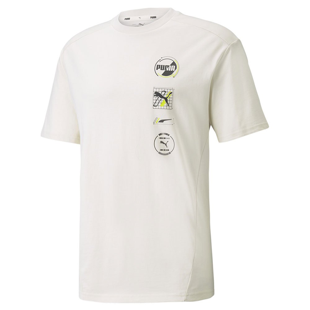 Puma Rad/cal Kurzarm T-shirt S Ivory Glow günstig online kaufen