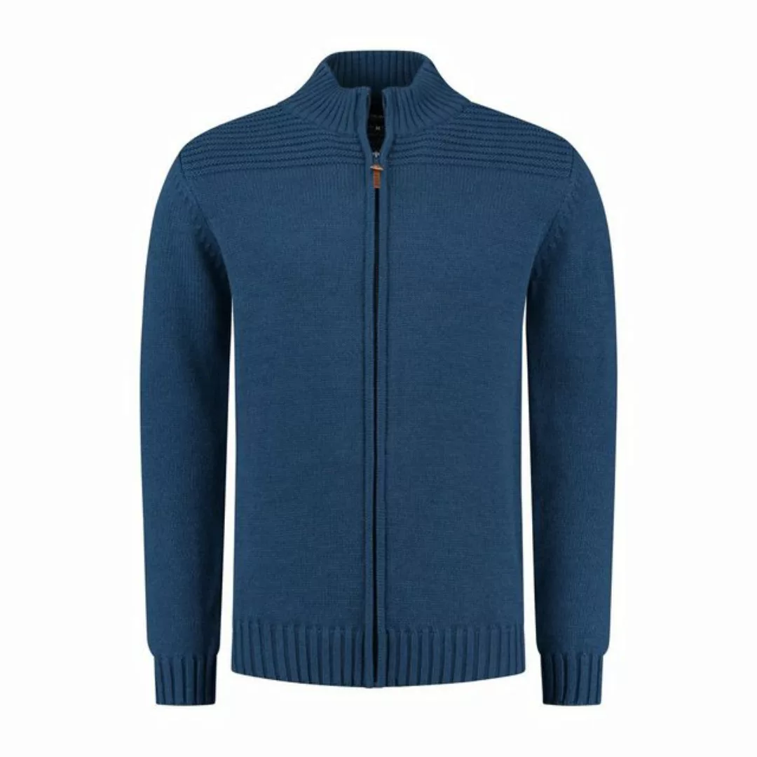 Travelin' Strickjacke Travelin' Vest Raahe Men Blue XL günstig online kaufen