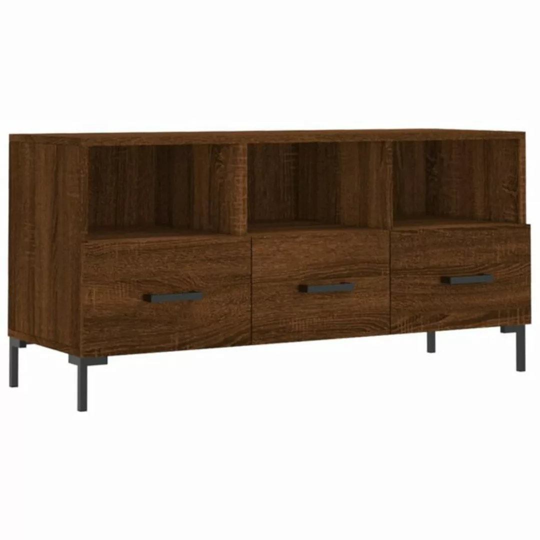 vidaXL TV-Schrank TV-Schrank Braun Eichen-Optik 102x36x50 cm Spanplatte günstig online kaufen