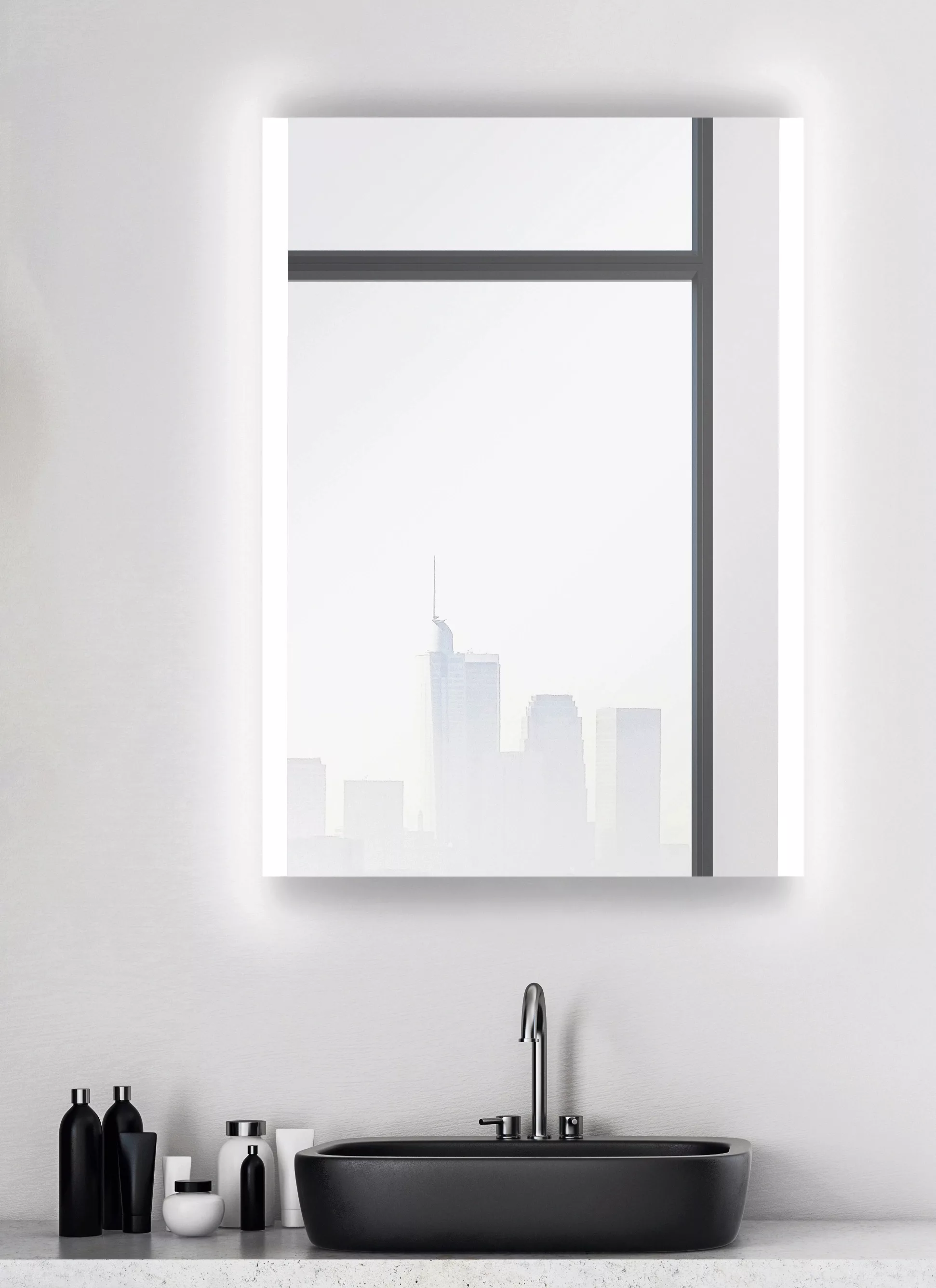 DSK Design LED-Lichtspiegel Chrystal Grenier 50 cm x 70 cm günstig online kaufen