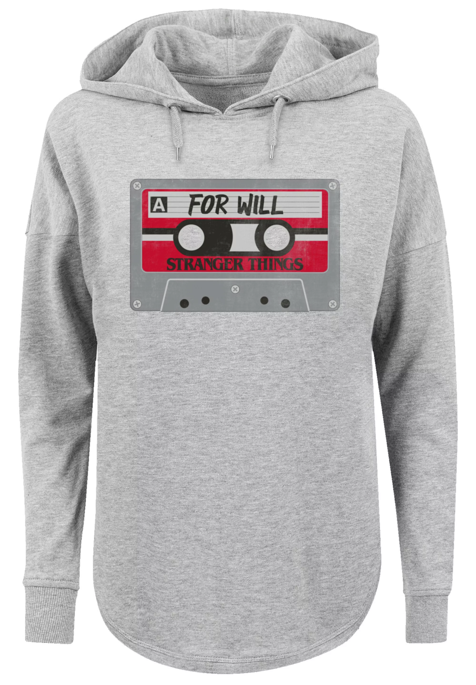 F4NT4STIC Kapuzenpullover "Stranger Things Cassette For Will Netflix", Prem günstig online kaufen