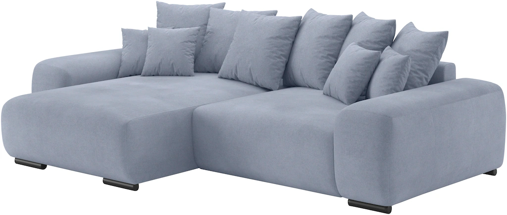 Home affaire Ecksofa "Glamour II, L-Form", mit DuraSpring-Taschenfederkern günstig online kaufen