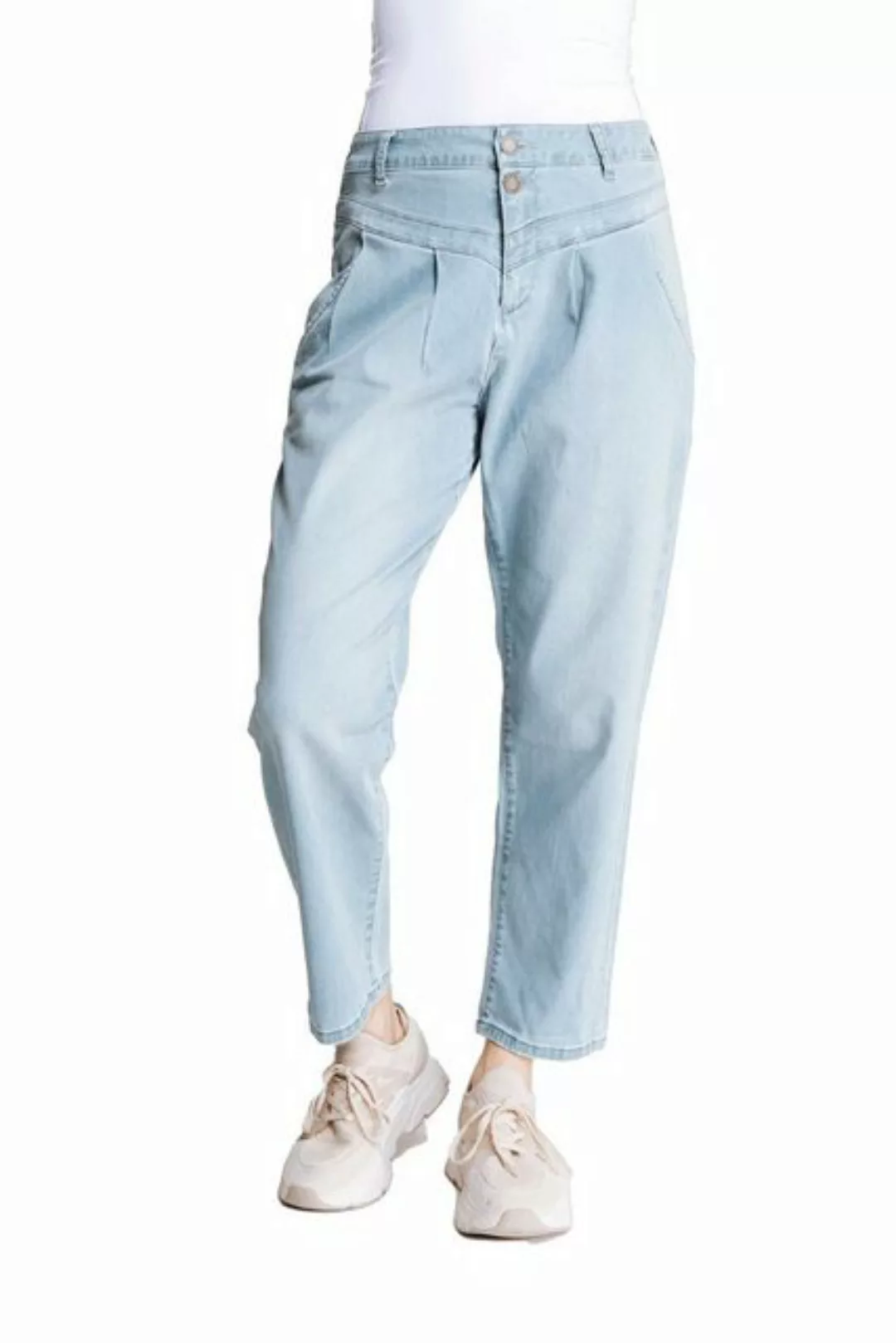 Zhrill Mom-Jeans Boyfriend Jeans JOY Blau angenehmer Tragekomfort günstig online kaufen