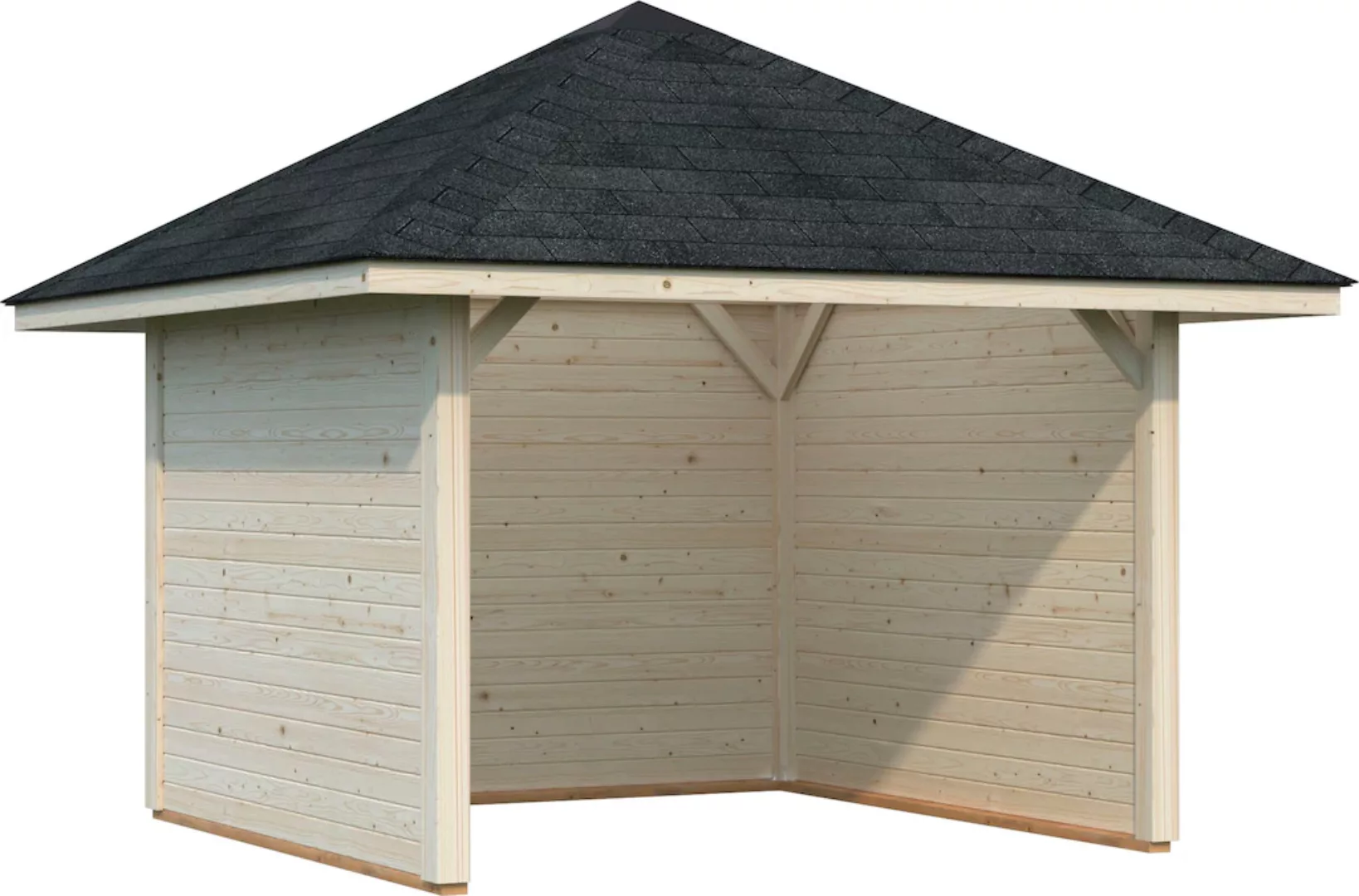 Palmako Holzpavillon "Bianca 8,3 m² Set 2", BxTxH: 300x300x323 cm günstig online kaufen