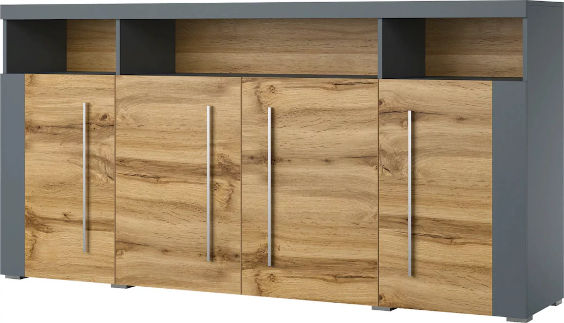 INOSIGN Sideboard "Roger,Breite 182cm, stilvolle Schrank mit 4 Türen", Komm günstig online kaufen