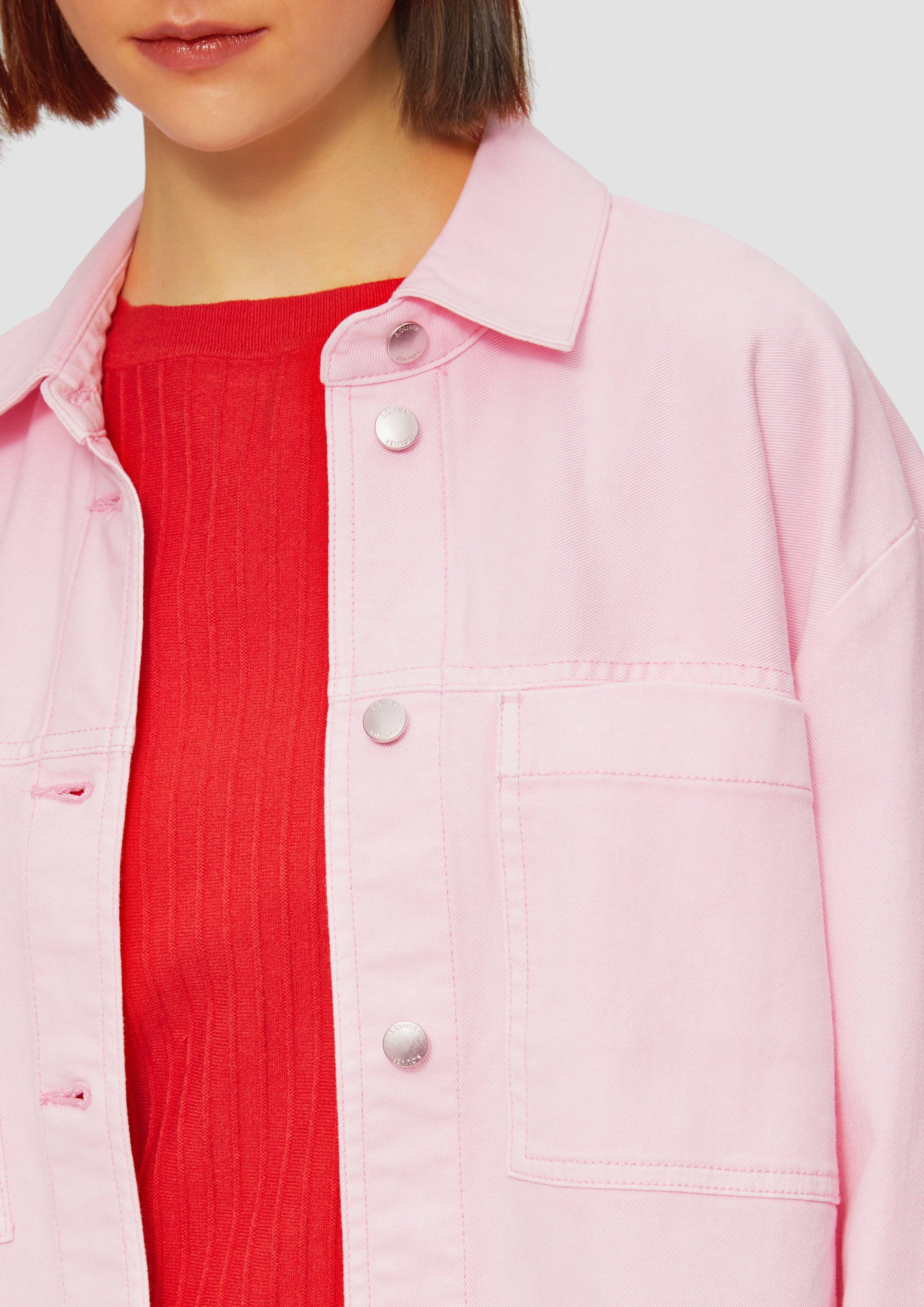 s.Oliver Funktionsjacke Overshirt aus Twill im günstig online kaufen