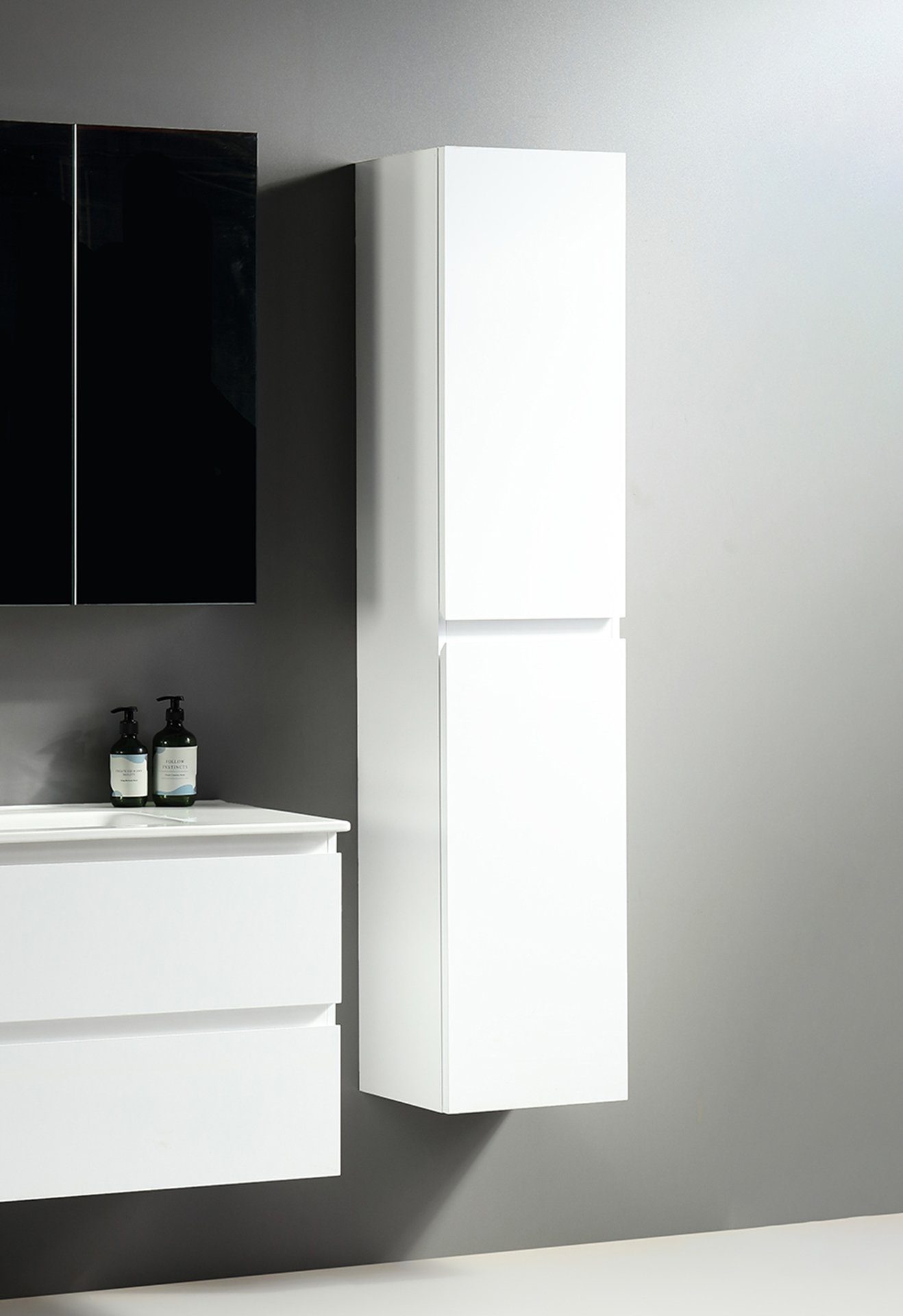 Alpenberger Badmöbel-Set - Badschrank Badezimmerschrank, (Badezimmer günstig online kaufen