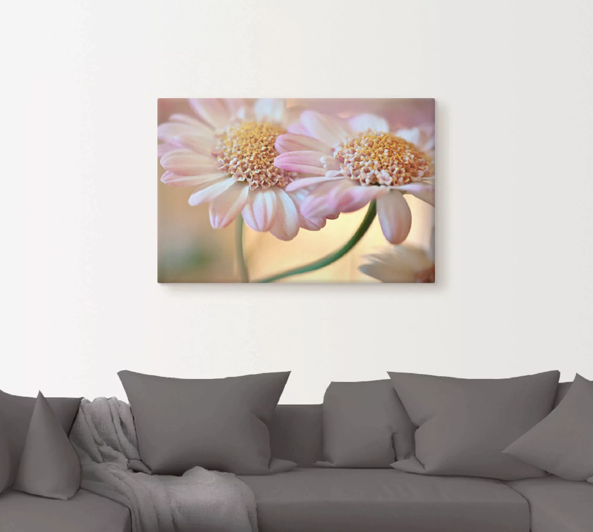 Artland Wandbild "Zweisamkeit", Blumen, (1 St.), als Alubild, Outdoorbild, günstig online kaufen
