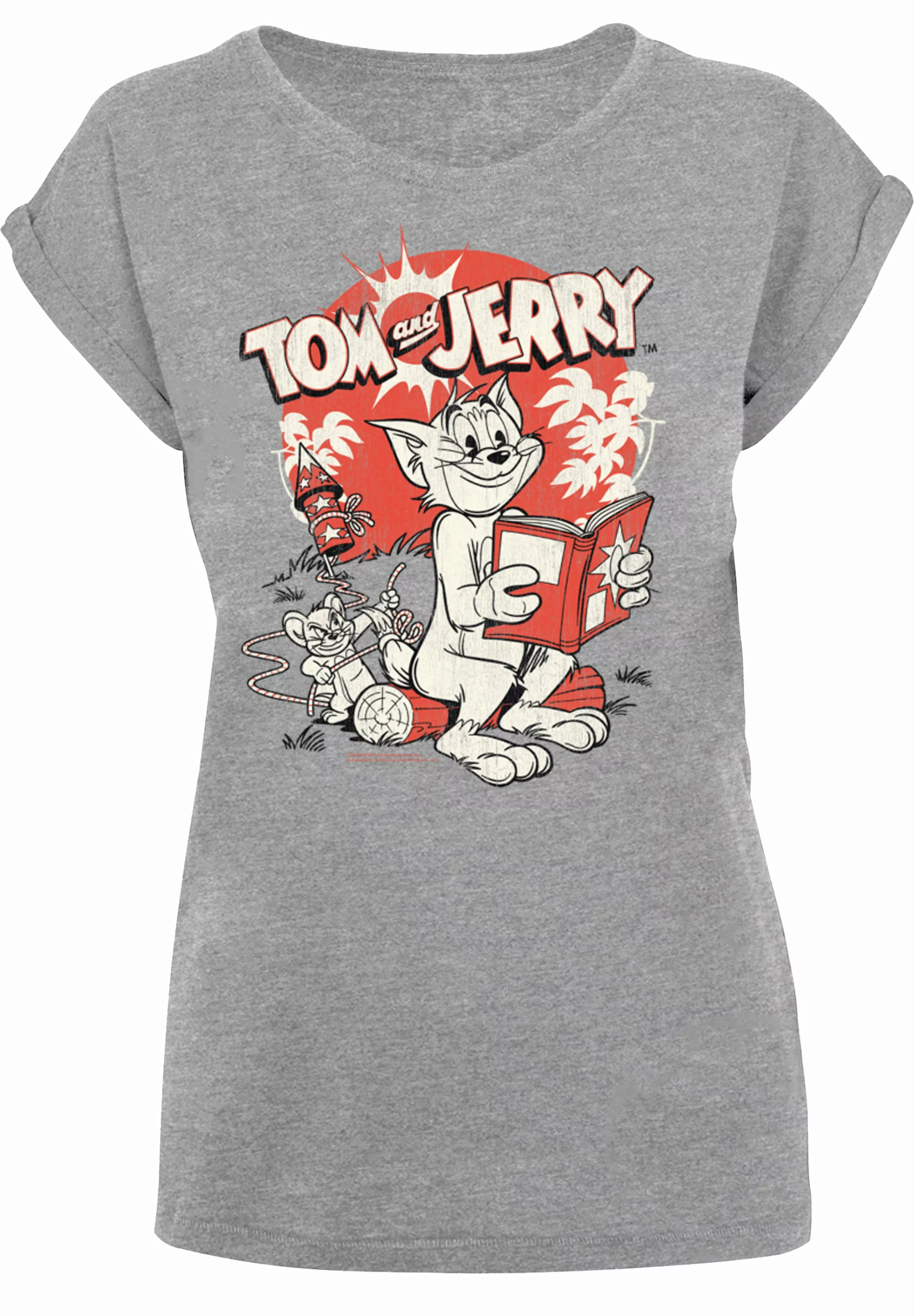 F4NT4STIC T-Shirt "Tom and Jerry TV Serie Faux Pocket Mummy Jerry" günstig online kaufen
