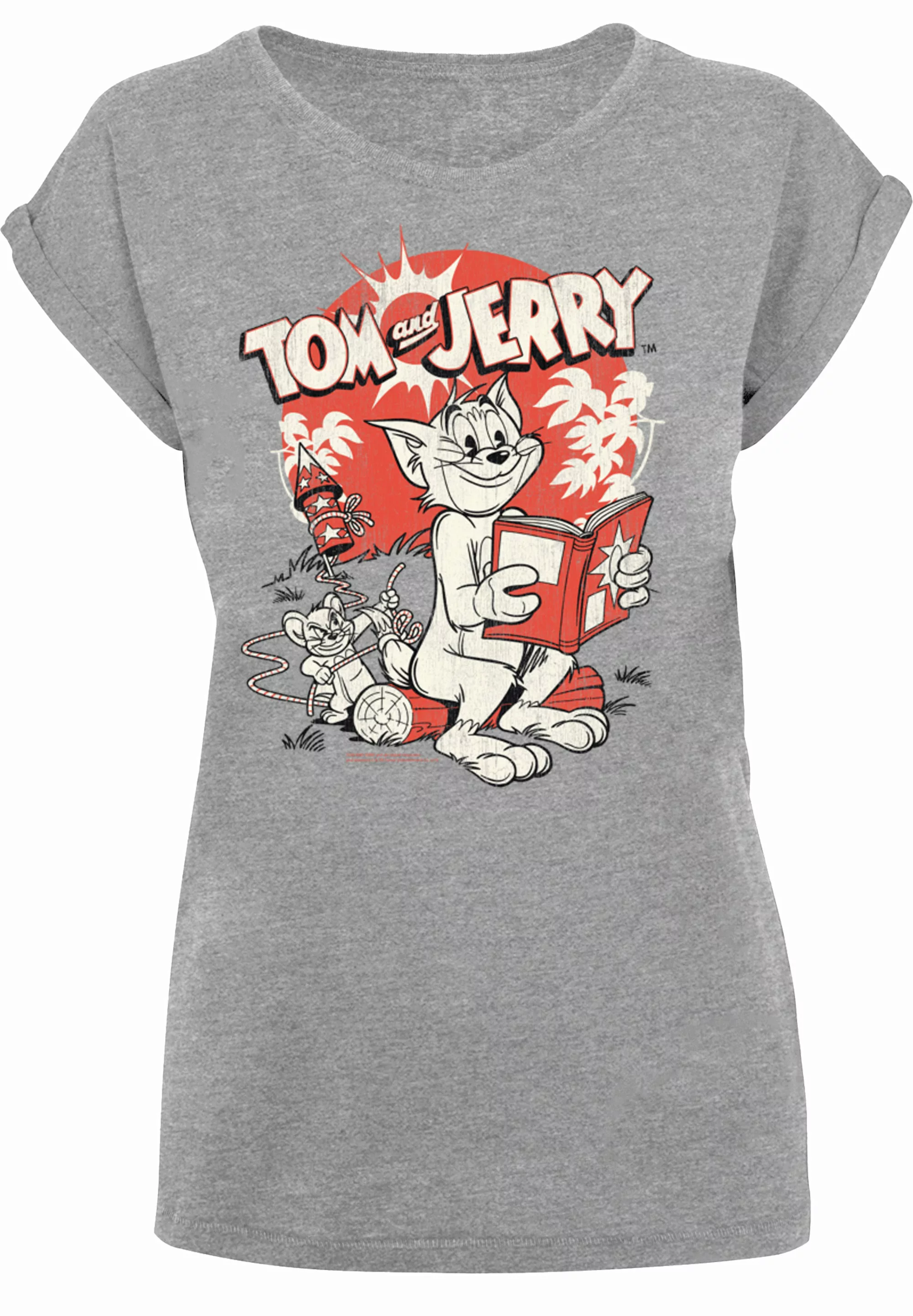 F4NT4STIC T-Shirt "Tom and Jerry TV Serie Faux Pocket Mummy Jerry", Print günstig online kaufen