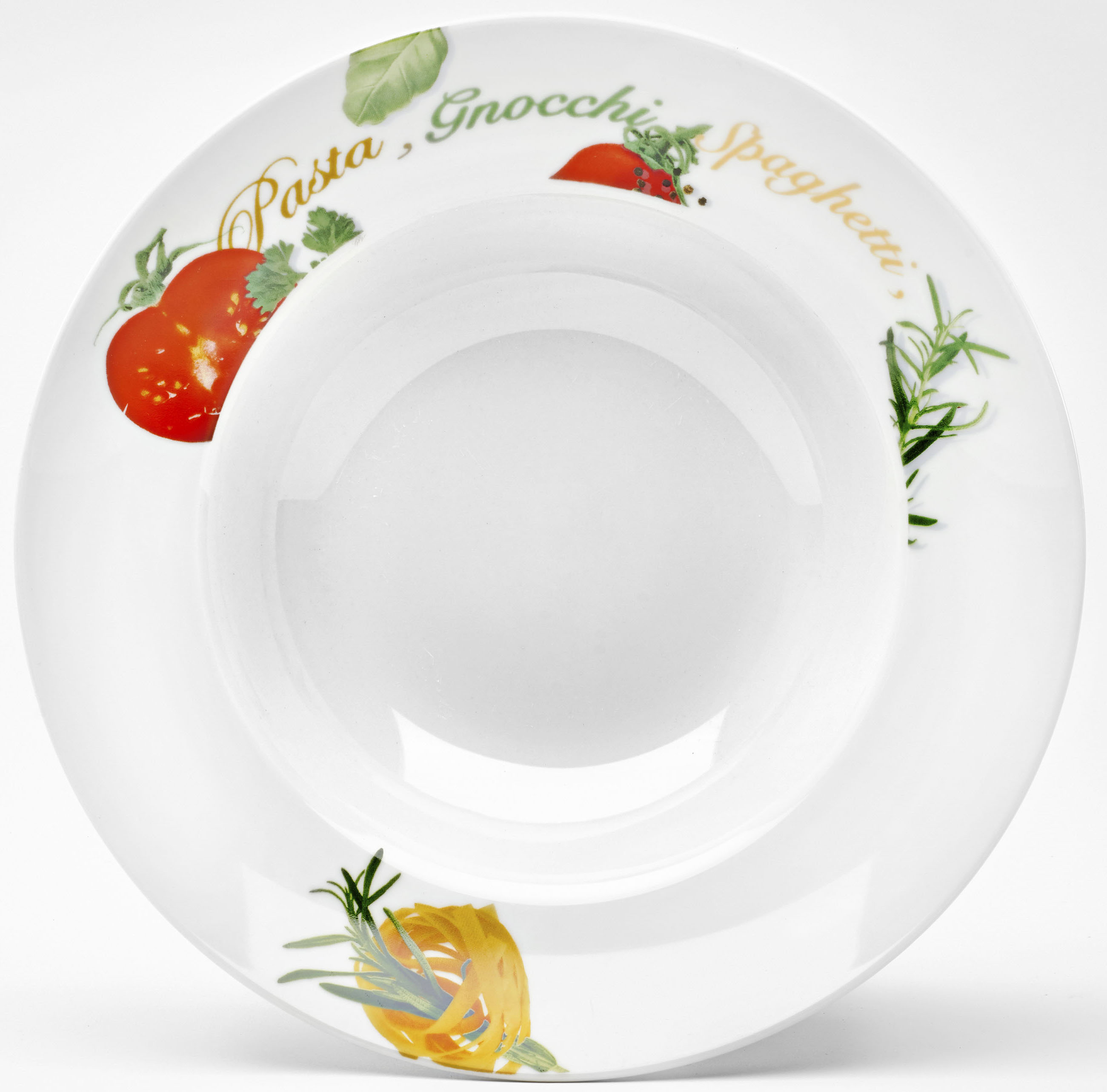 van Well Pastateller »Milano«, (Set, 6 St., 6 Pastateller 27cm), Porzellan, günstig online kaufen