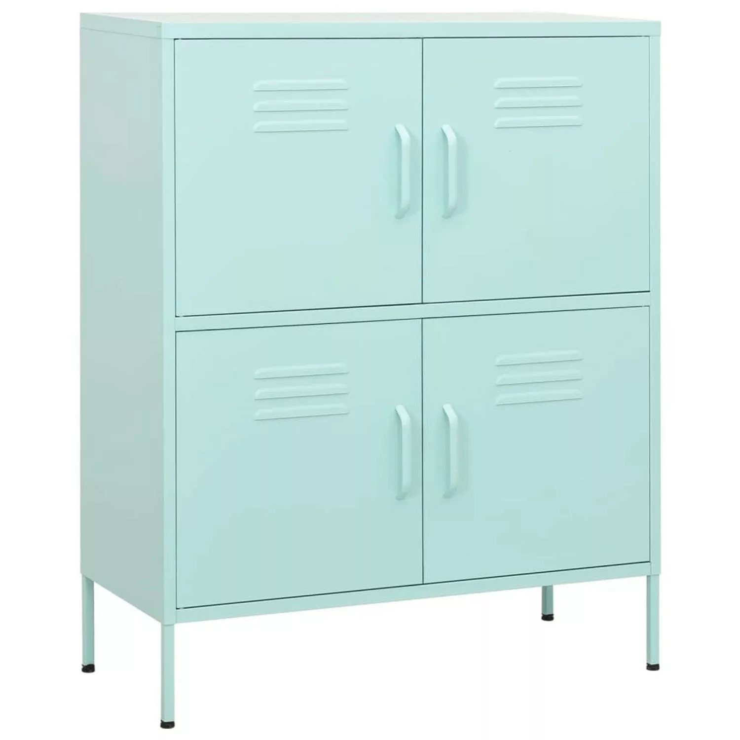 Lagerschrank Minzgrün 80x35x101,5 Cm Stahl günstig online kaufen