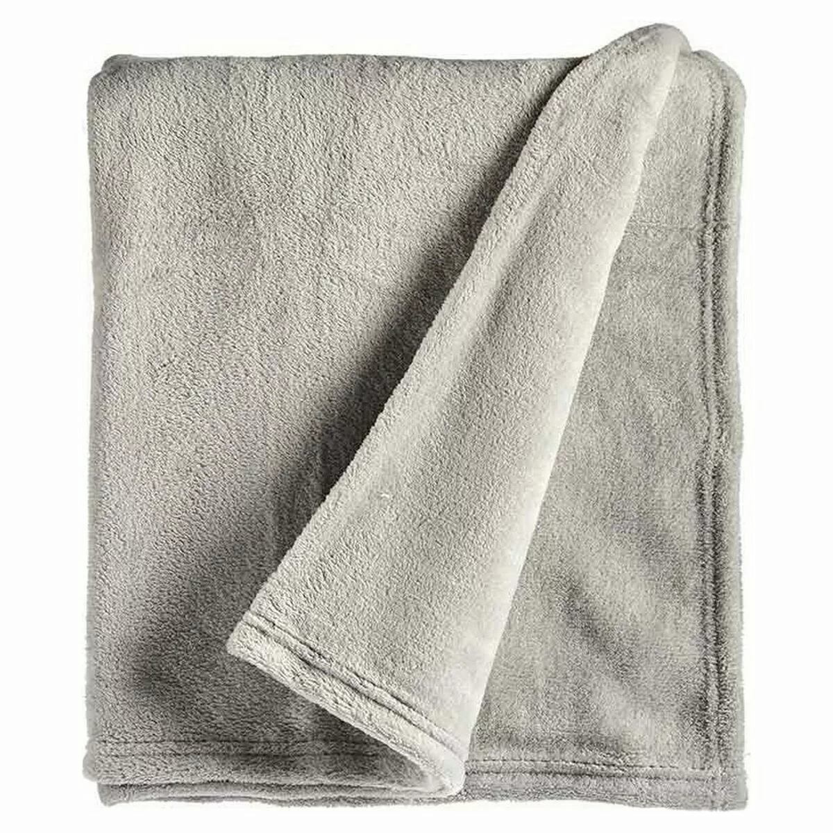 Fleece-decke Grau (125 X 150 Cm) günstig online kaufen