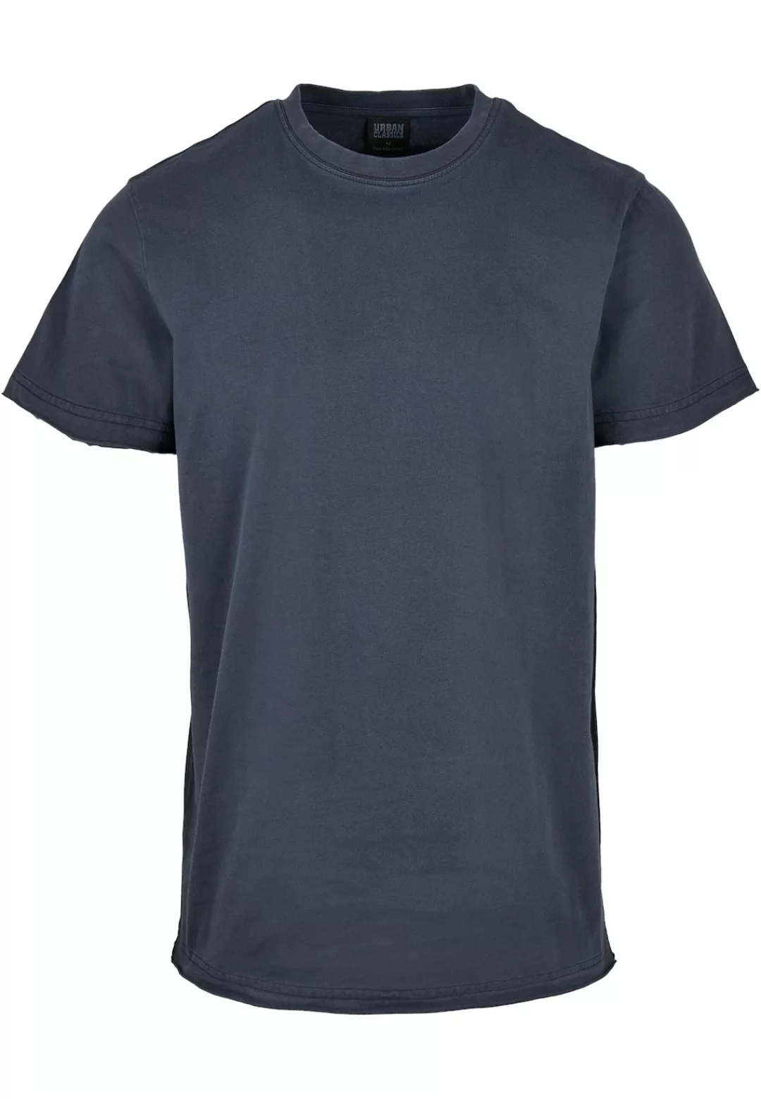 URBAN CLASSICS T-Shirt "Urban Classics Herren Open Edge Pigment Dyed Basic günstig online kaufen