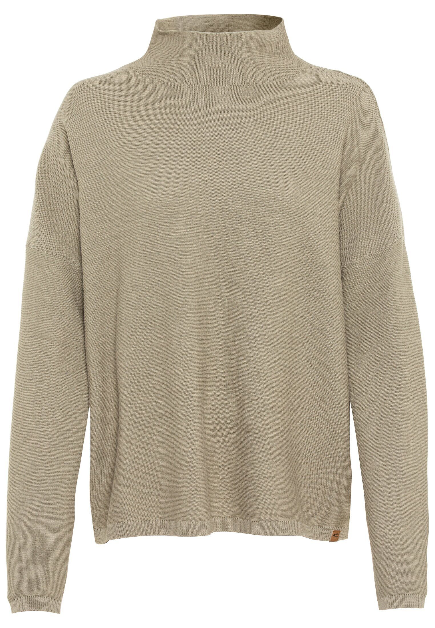 camel active Strickpullover Pullover mit weitem günstig online kaufen