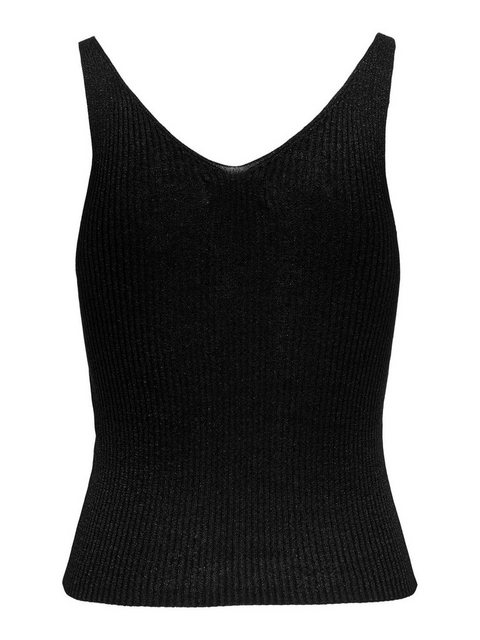 JACQUELINE de YONG Shirttop Tank Top V-Ausschnitt Ärmellos Geripptes Design günstig online kaufen