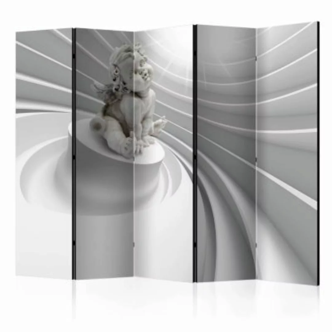 artgeist Paravent Angelic Glow II [Room Dividers] schwarz/weiß Gr. 225 x 17 günstig online kaufen