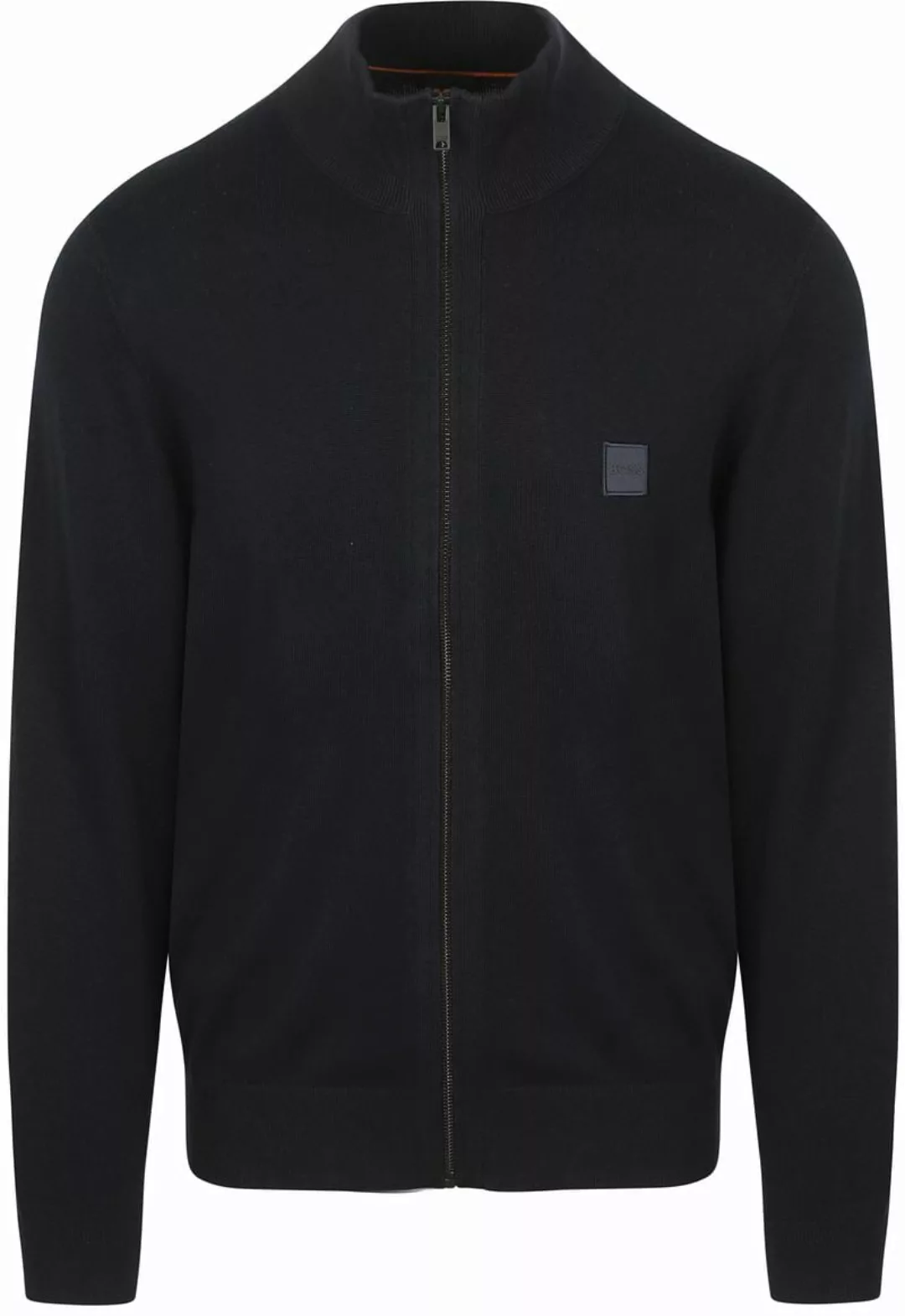 BOSS Kanozip Strickjacke Dunkelblau - Größe 3XL günstig online kaufen