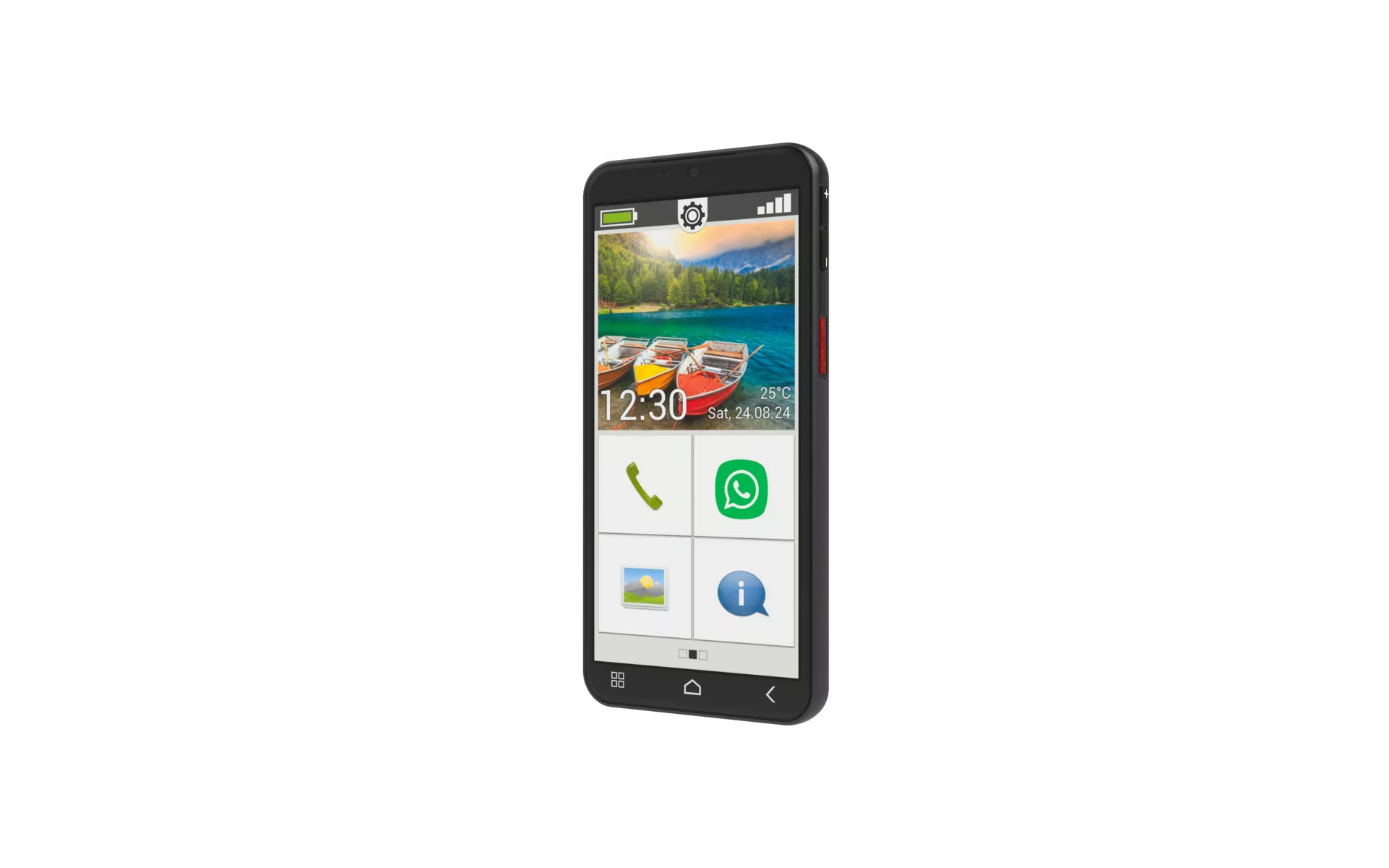 Emporia Emporia SMART.6lite 128GB, Schwarz Smartphone (5,5 Zoll, 13 MP, Tri günstig online kaufen