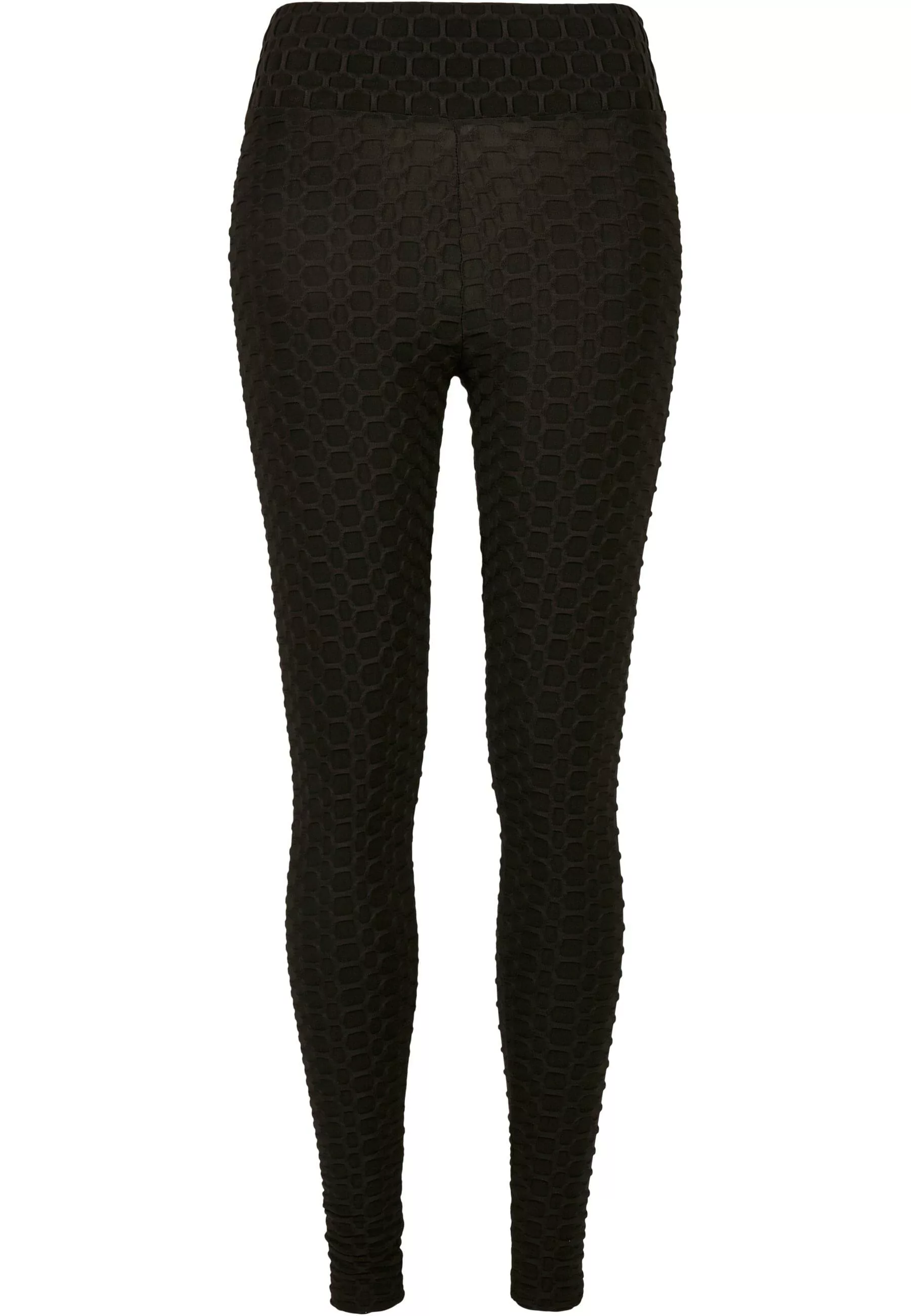 URBAN CLASSICS Leggings "Urban Classics Damen Ladies High Waist Honeycomb L günstig online kaufen