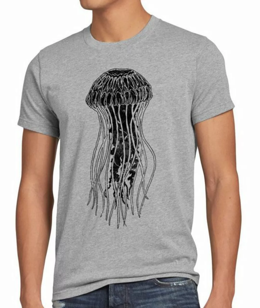 style3 T-Shirt Leonard Jellyfish Qualle big bang Meer Sheldon Theory tbbt C günstig online kaufen