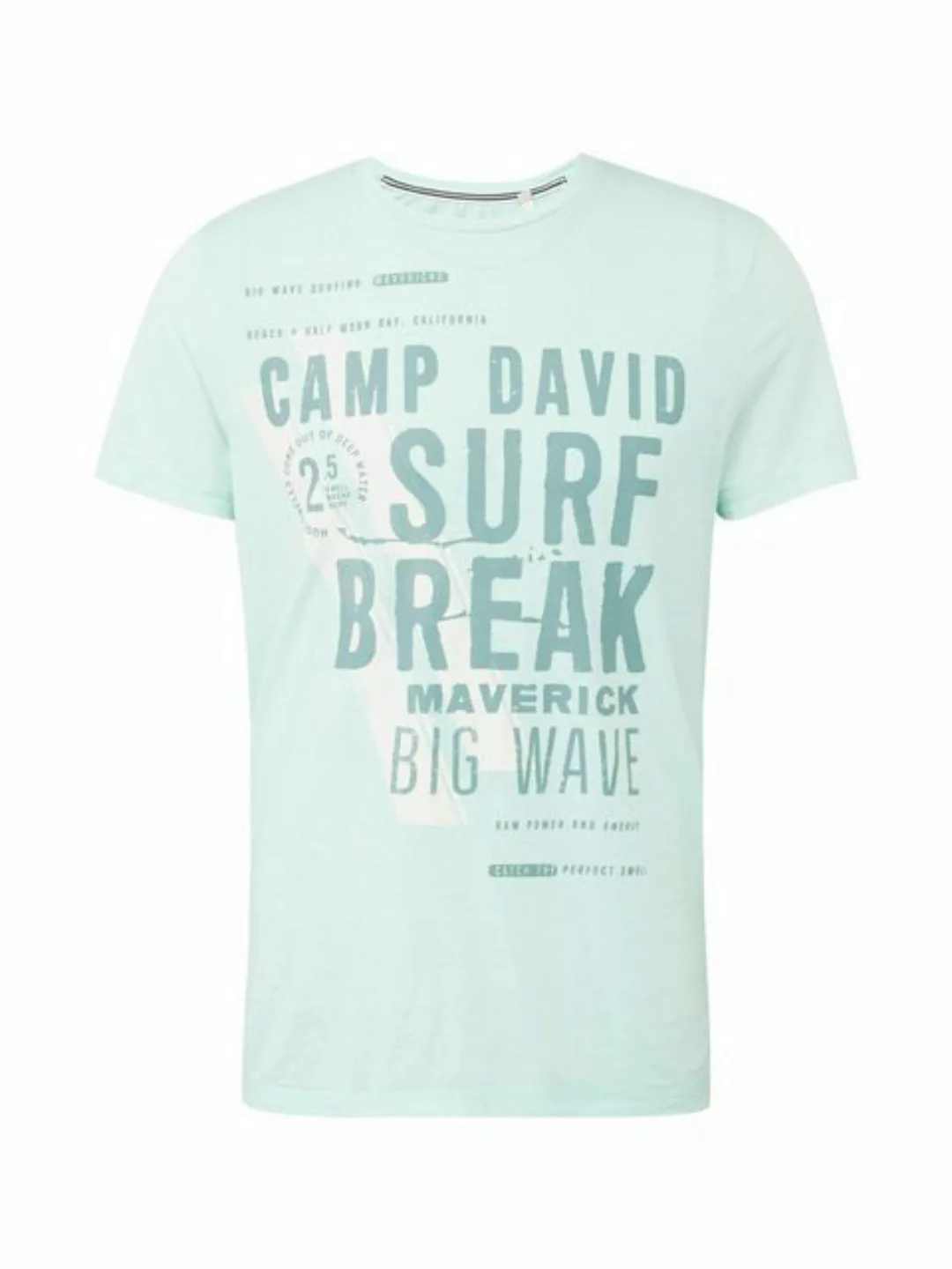 CAMP DAVID Rundhalsshirt mit Baumwolle günstig online kaufen