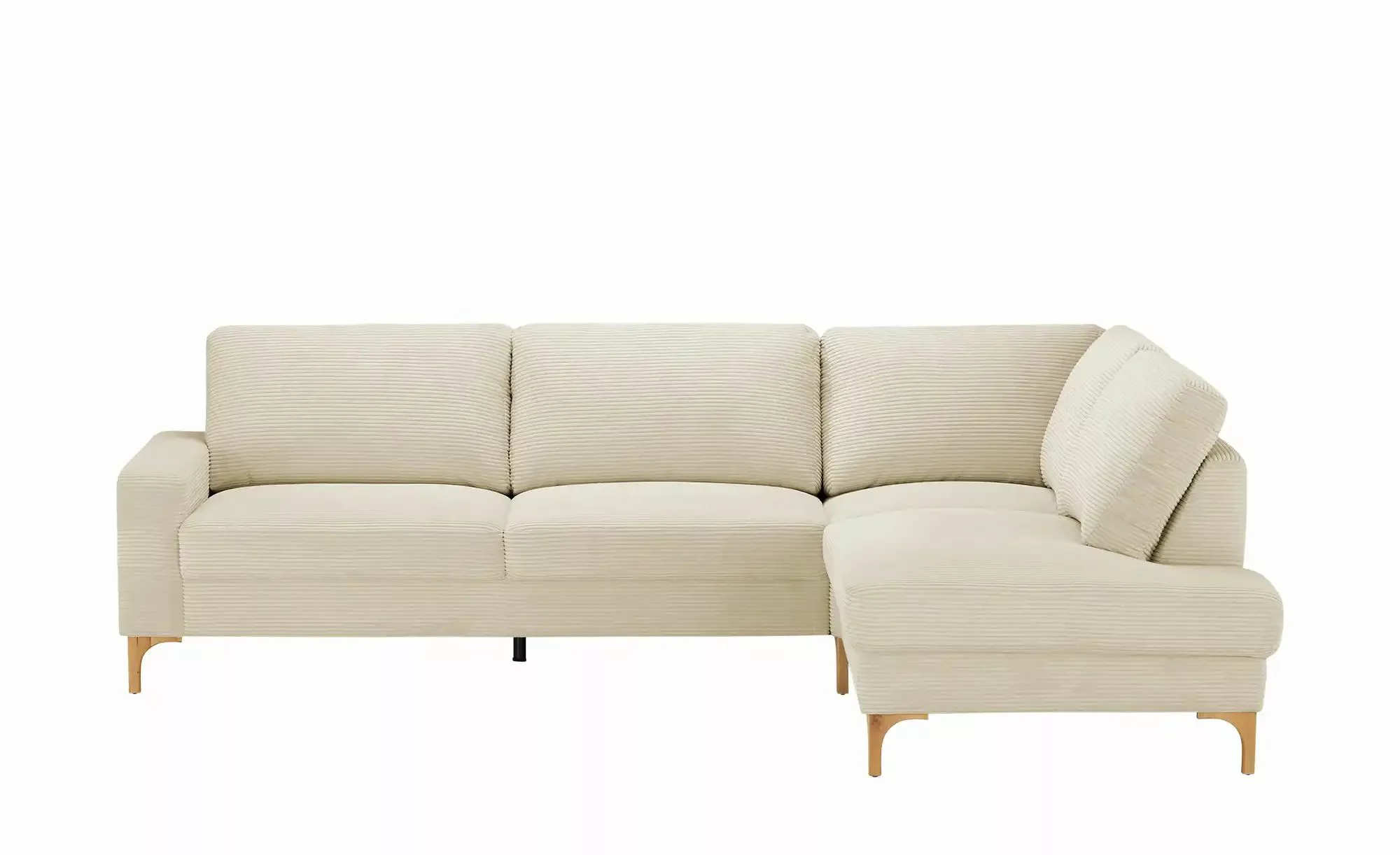 Gray & Jones Cord-Sofa  Capa ¦ beige ¦ Maße (cm): B: 276 H: 86 T: 200 Polst günstig online kaufen