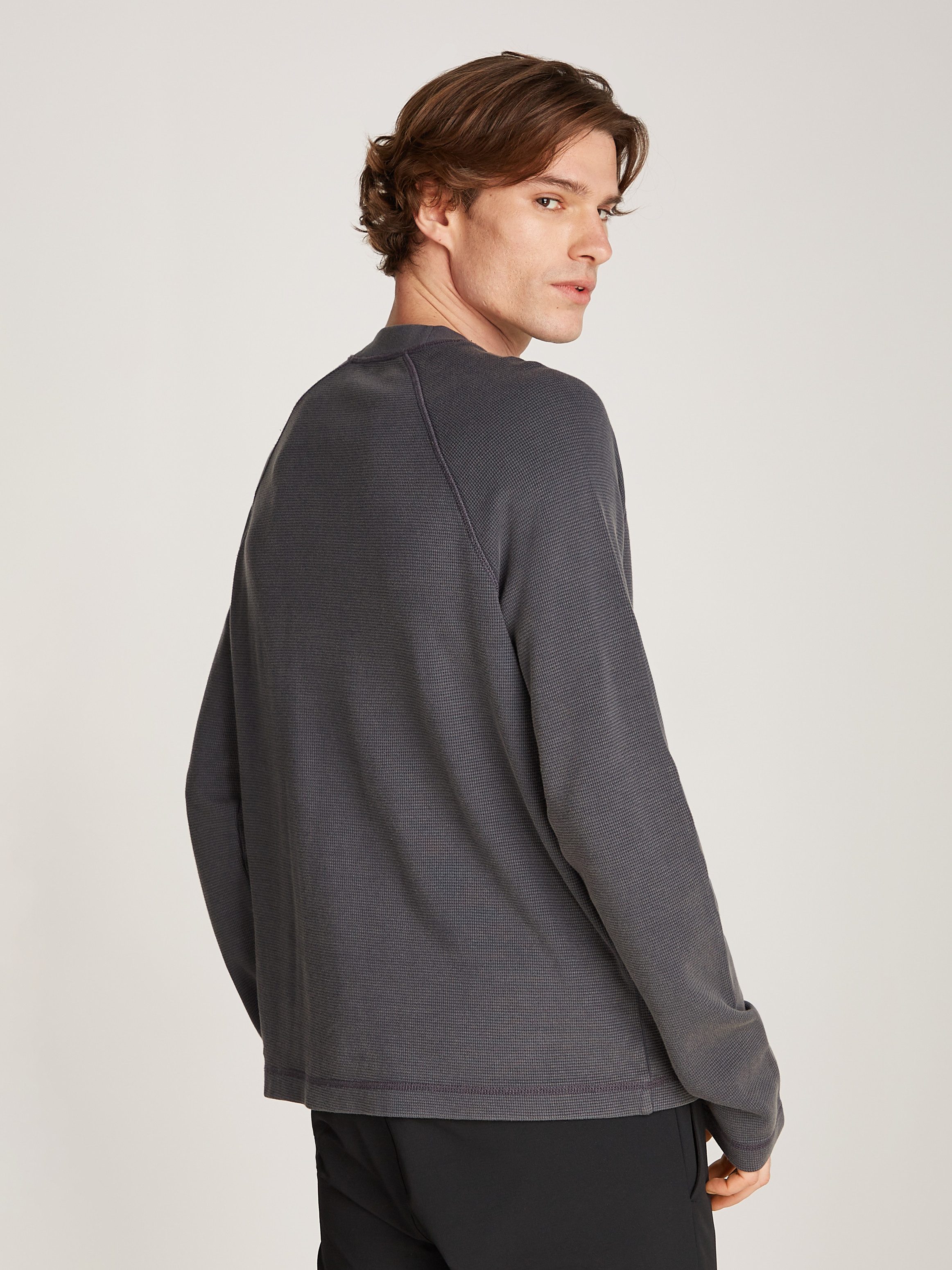 Calvin Klein Jeans Langarmshirt WASHED WOVEN günstig online kaufen