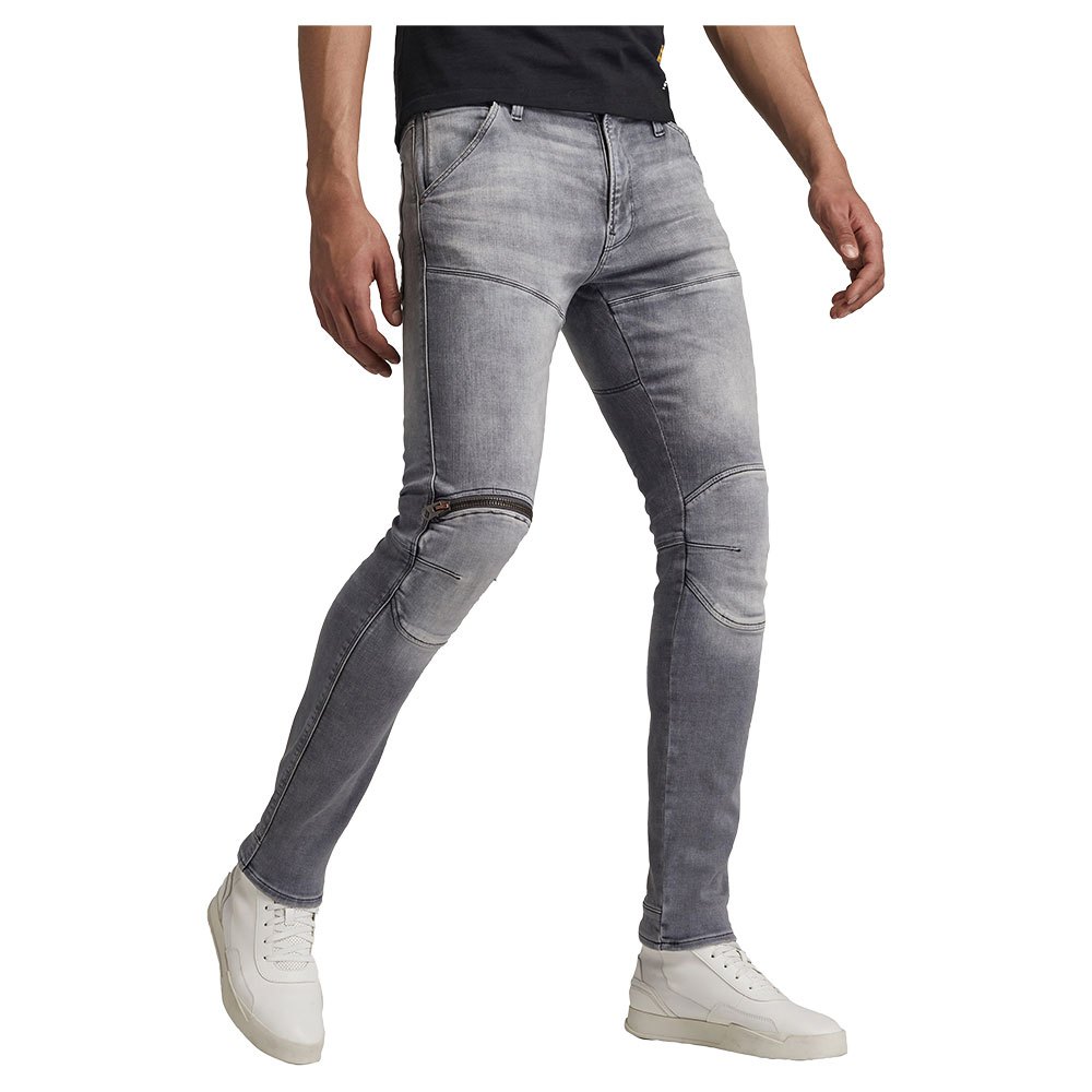 G-star 5620 3d Zip Knee Skinny Jeans 27 Sun Faded Glacier Grey günstig online kaufen