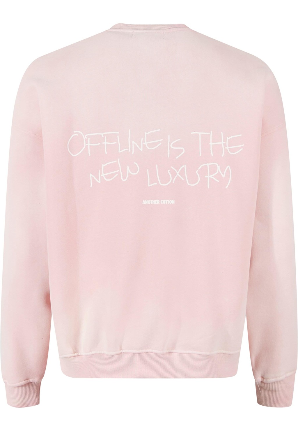 Another Cotton Lab Rundhalspullover "Another Cotton Lab Offline Scribble Ov günstig online kaufen